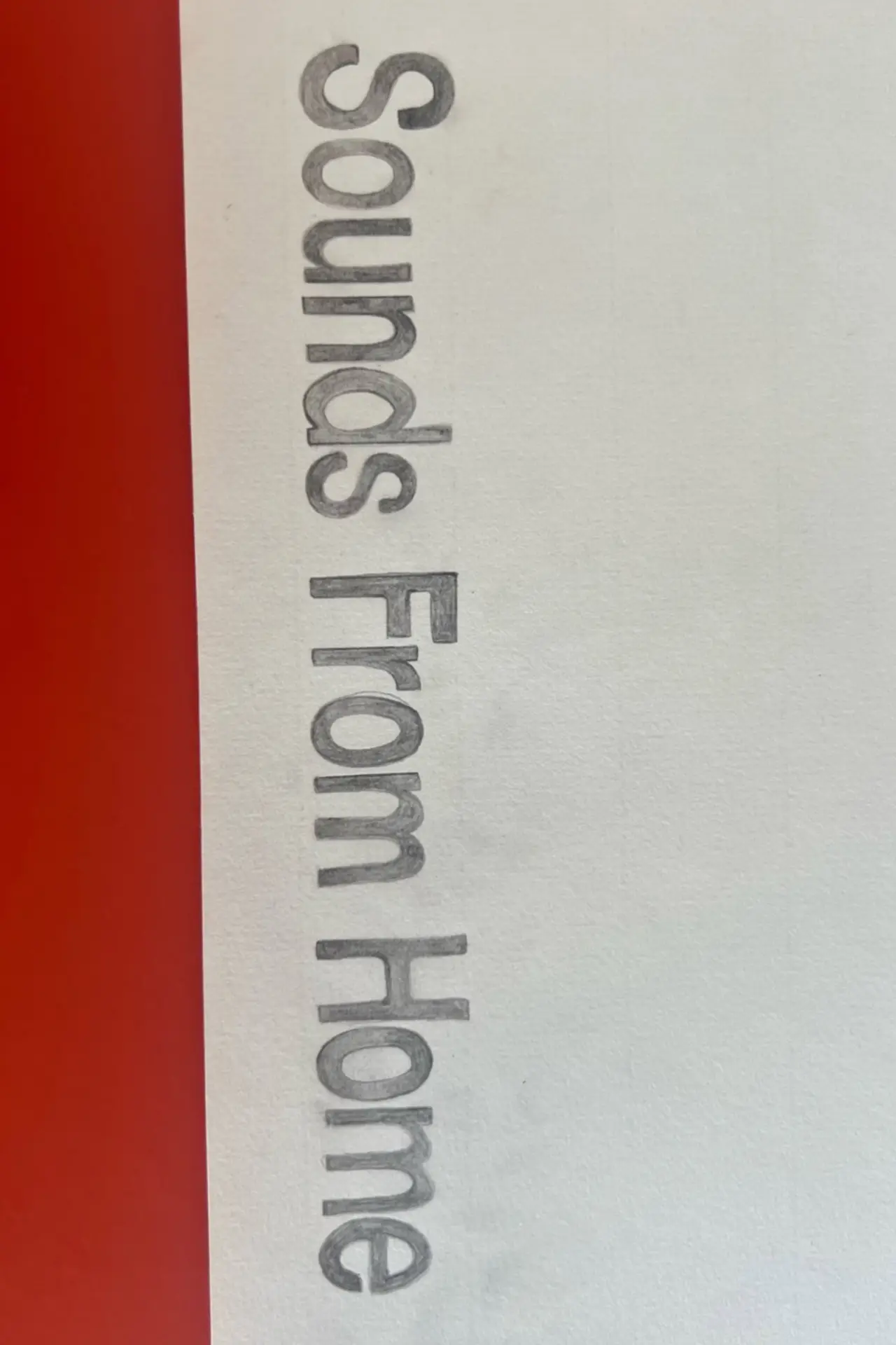Movie poster "Sounds From Home"