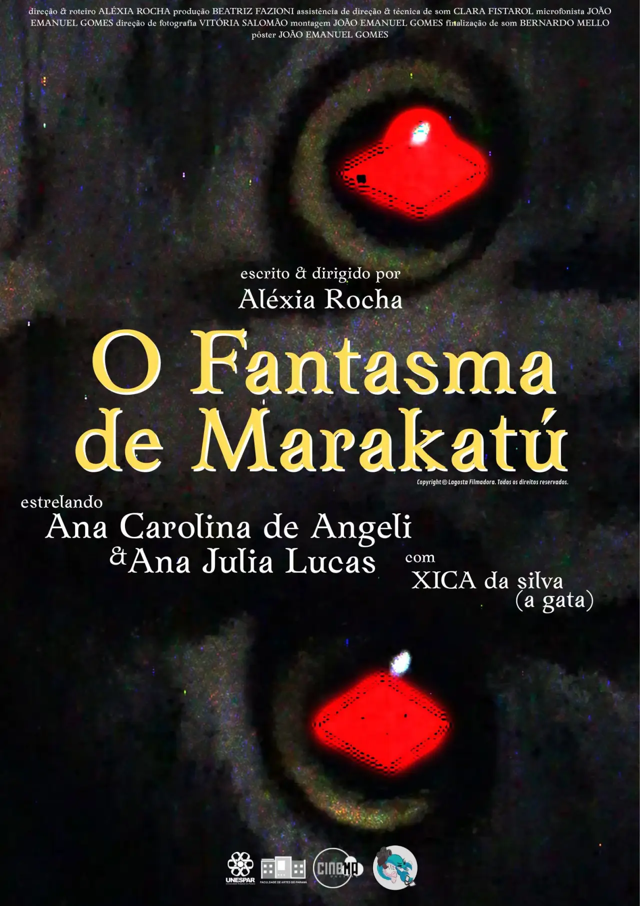Movie poster "O Fantasma de Marakatú"