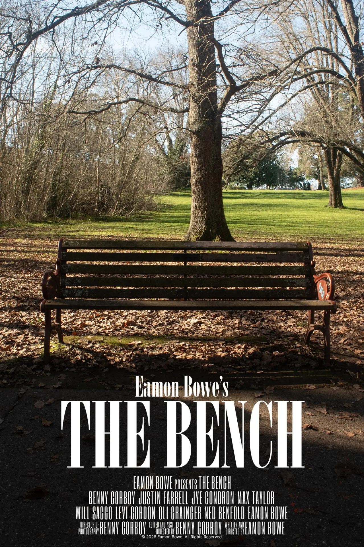 Movie poster "The Bench"