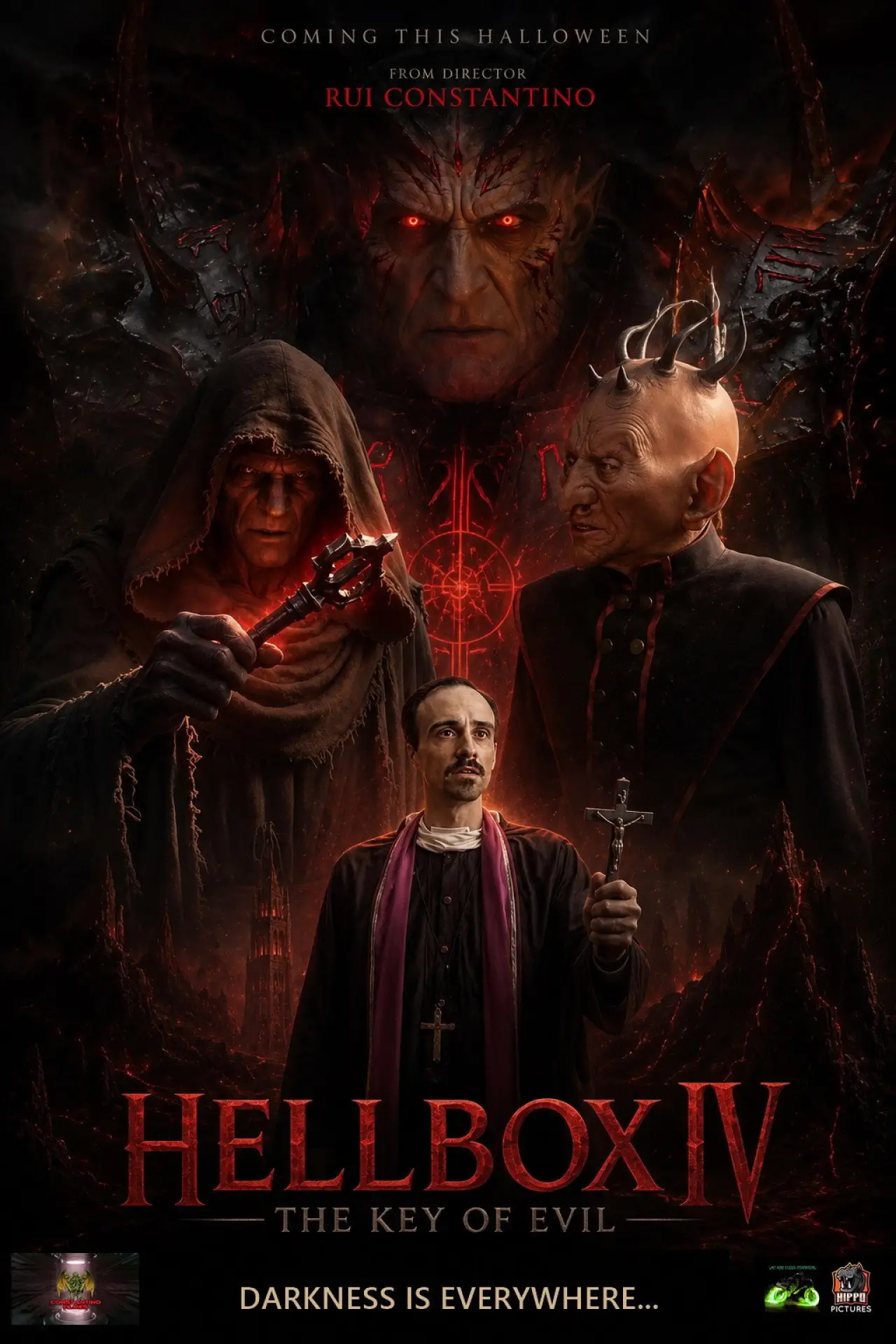 Movie poster "Hellbox IV - The Key Of Evil"