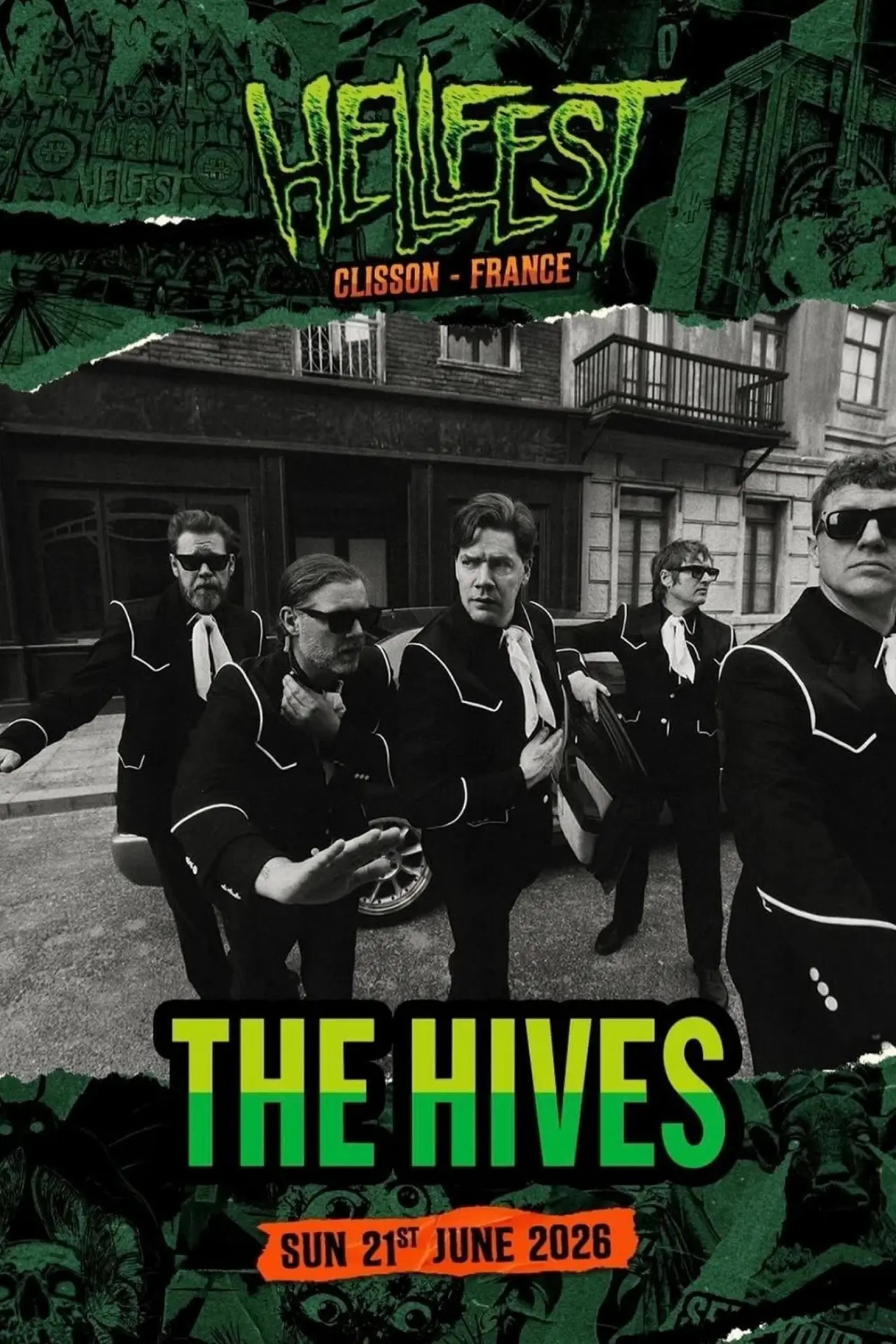 Movie poster "The Hives - Hellfest 2026"