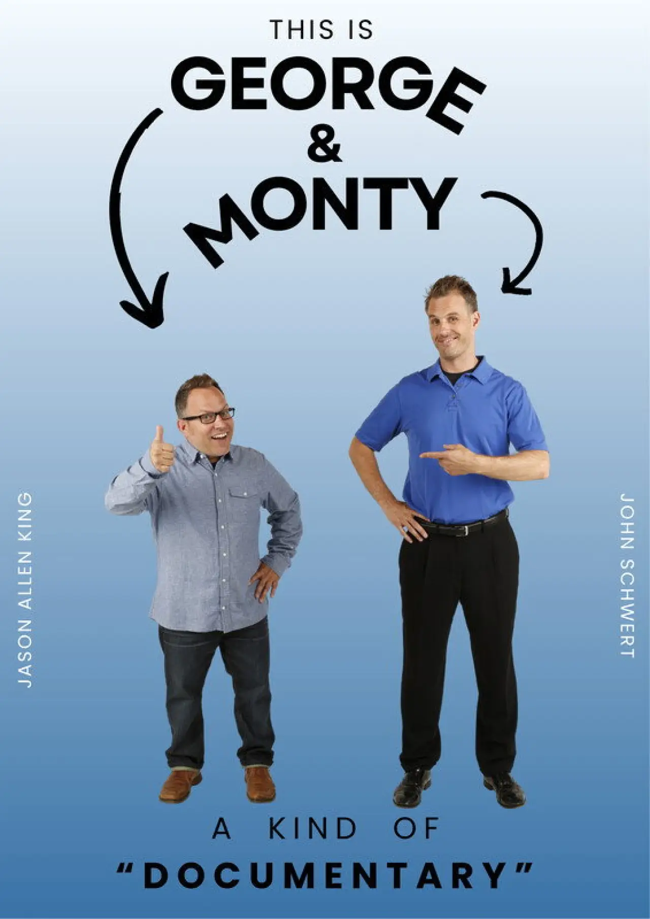 Movie poster "This is George and Monty"