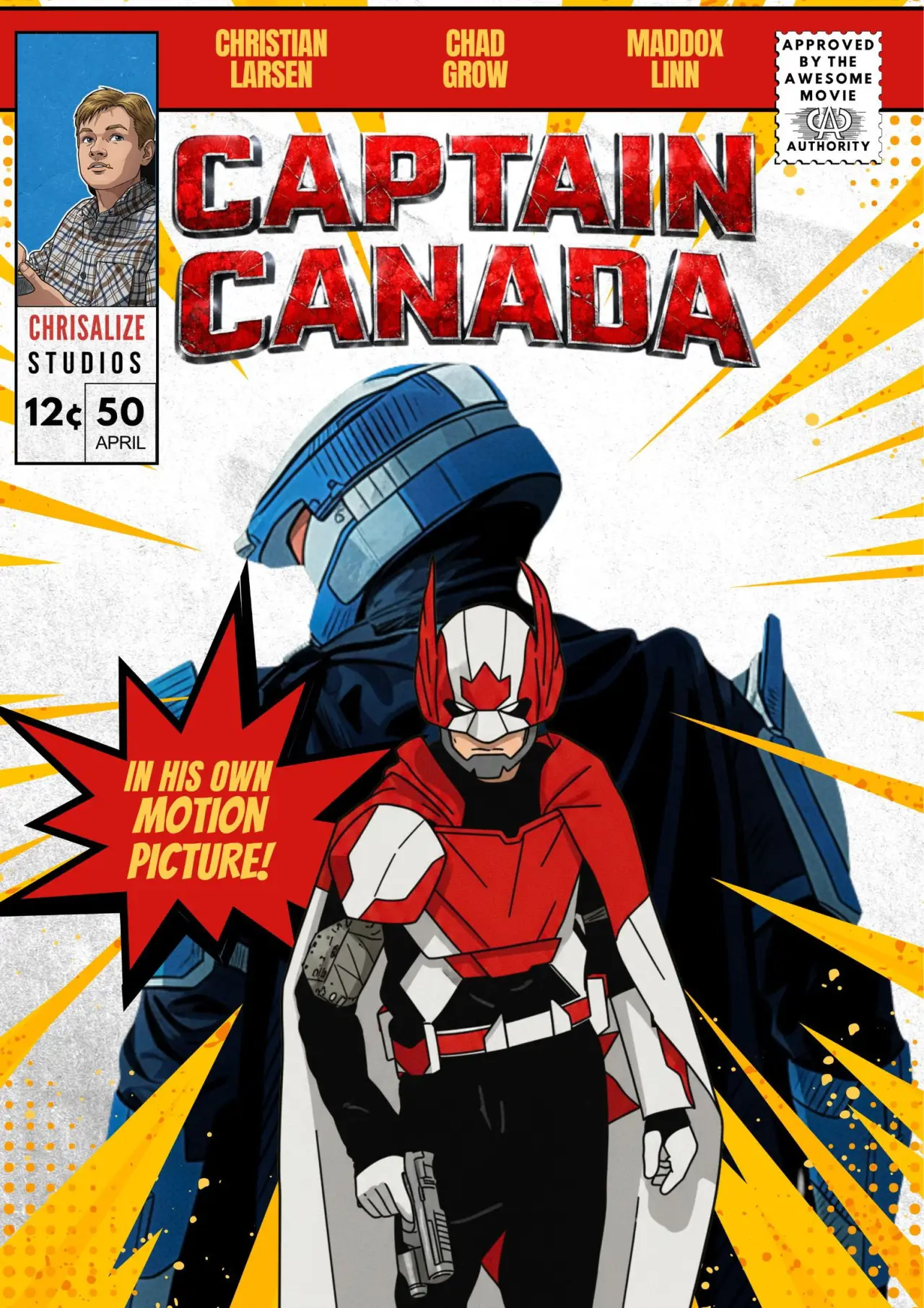 Movie poster "Captain Canada"