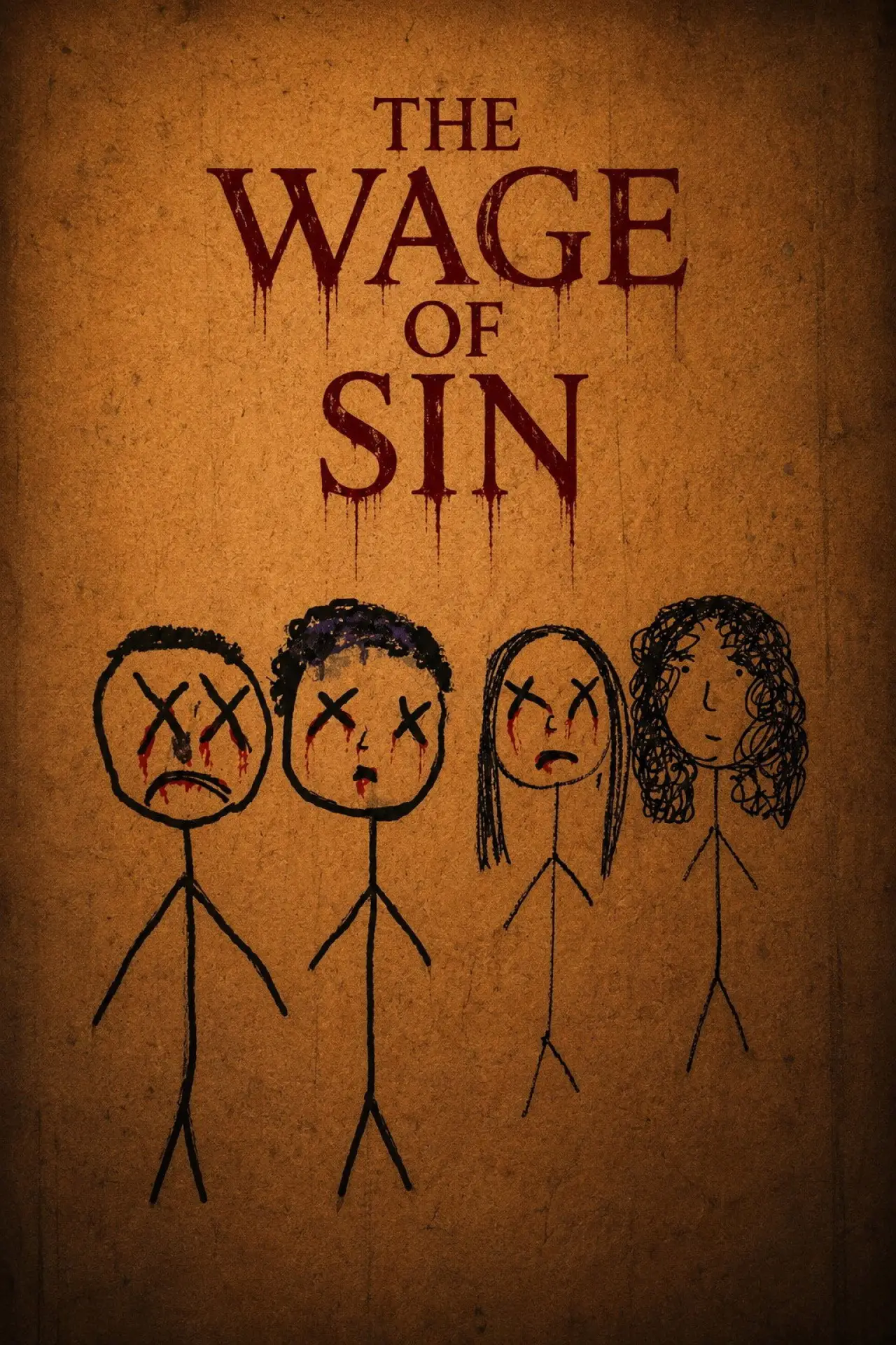 Movie poster "The Wage of Sin"