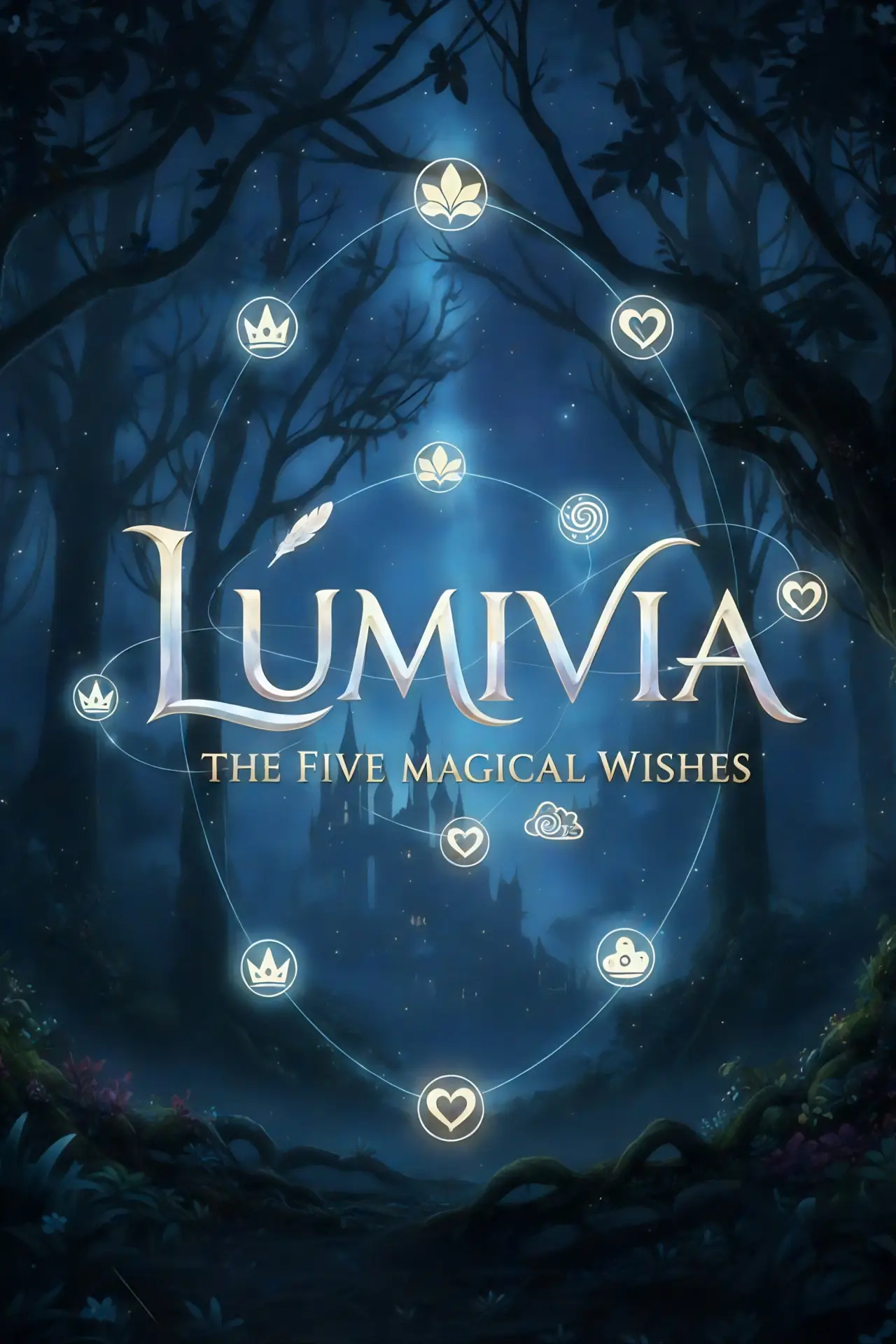 Movie poster "Lumivia - The Five Magical Wishes"