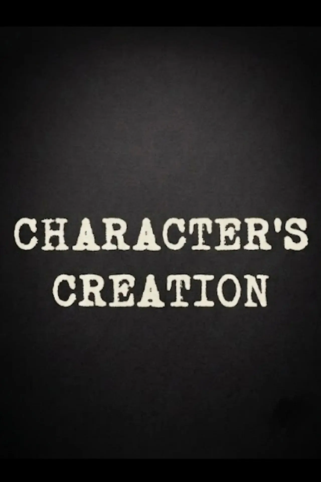 Movie poster "Character