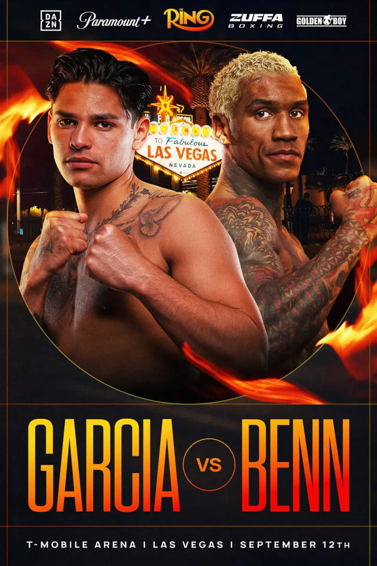 Movie poster "Ryan Garcia vs. Conor Benn"