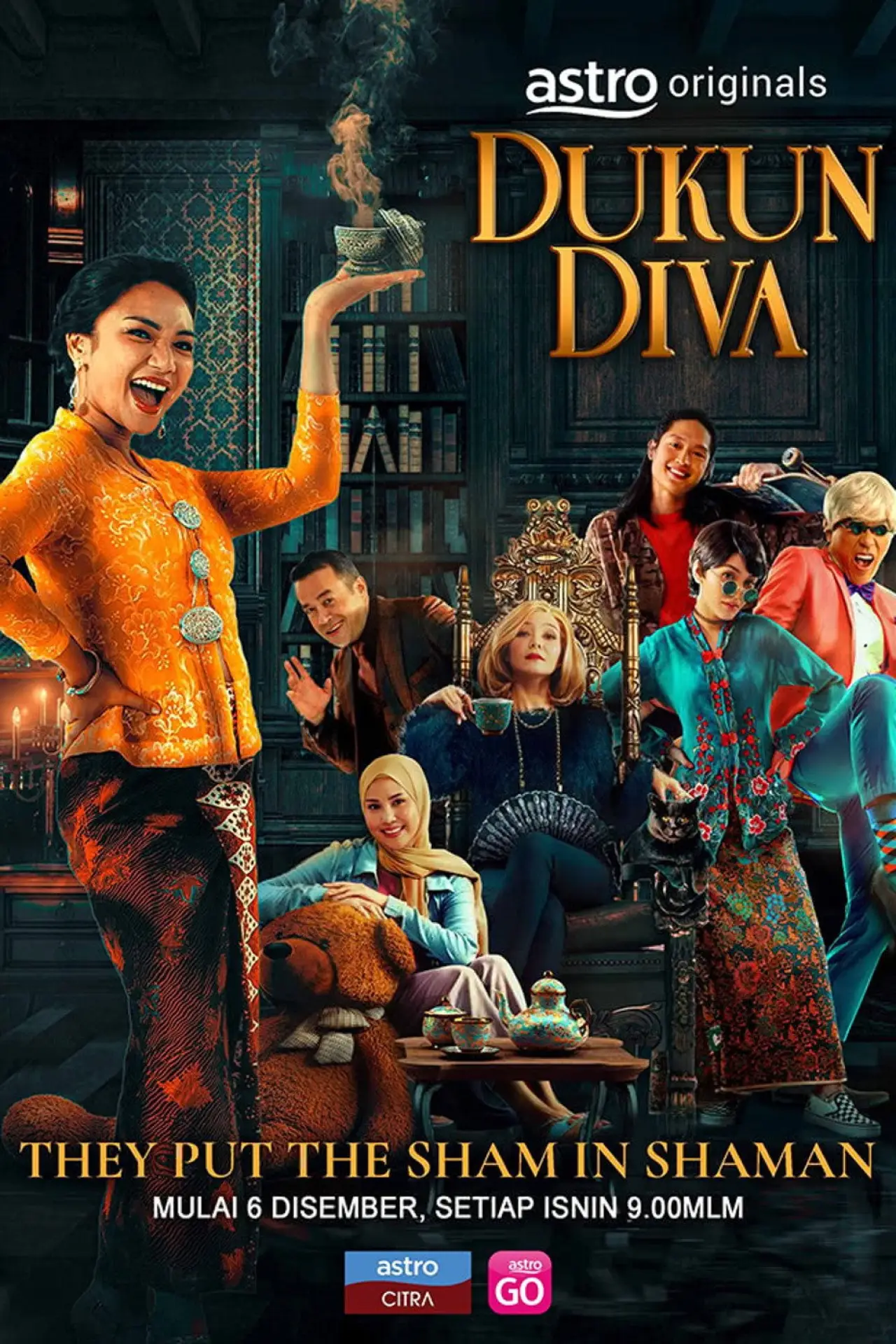 Movie poster "Dukun Diva"