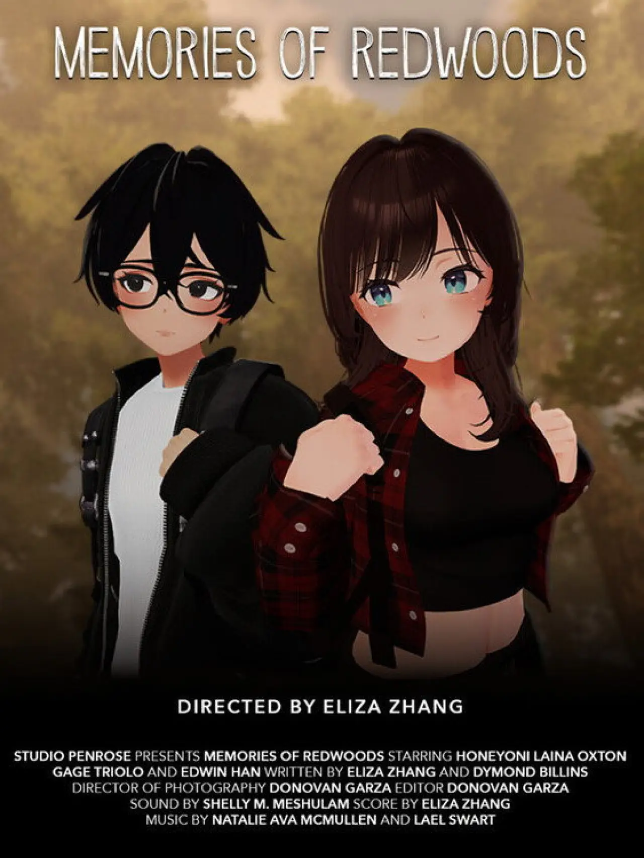 Movie poster "Memories of Redwoods"