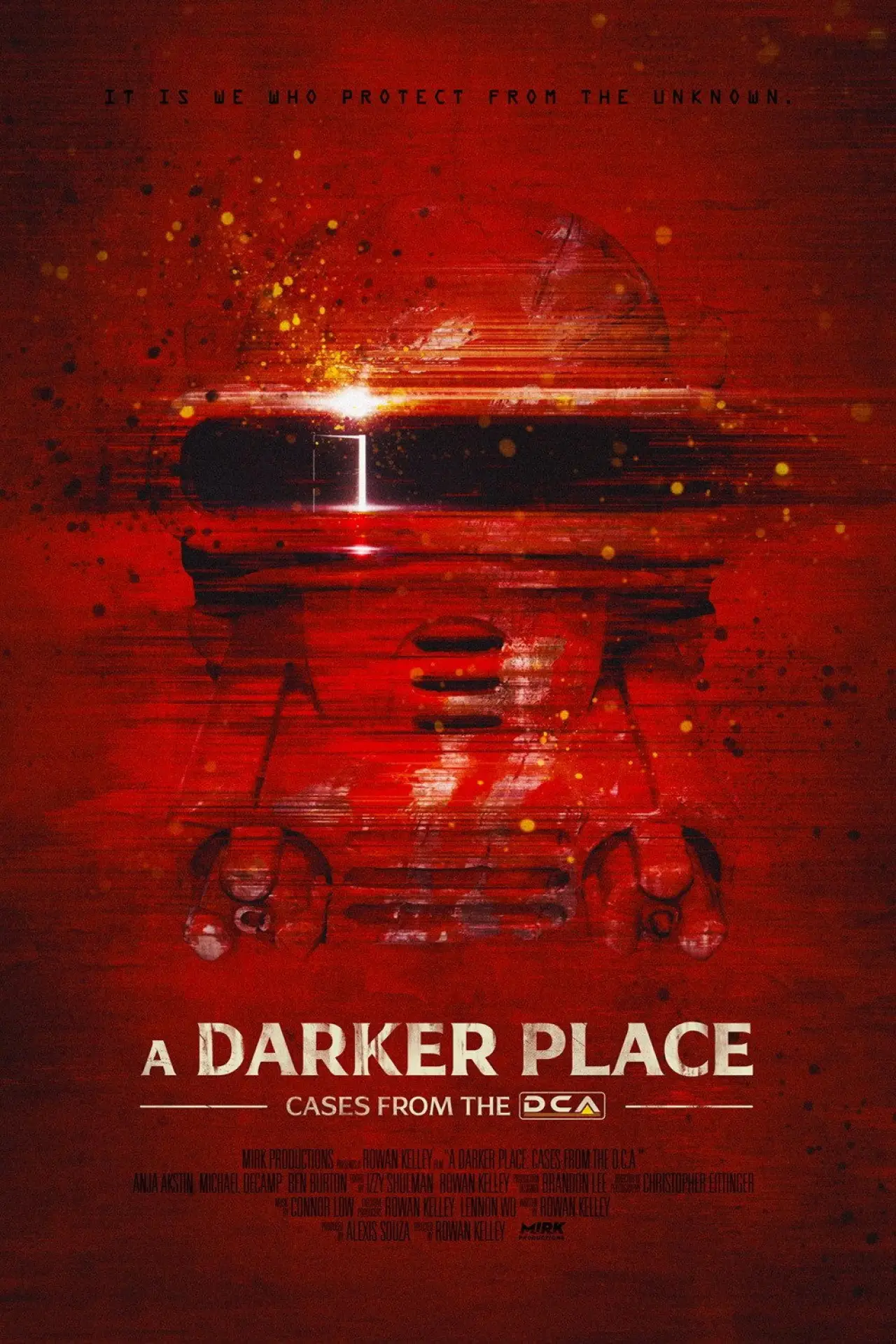 Movie poster "A Darker Place: Cases from the DCA"