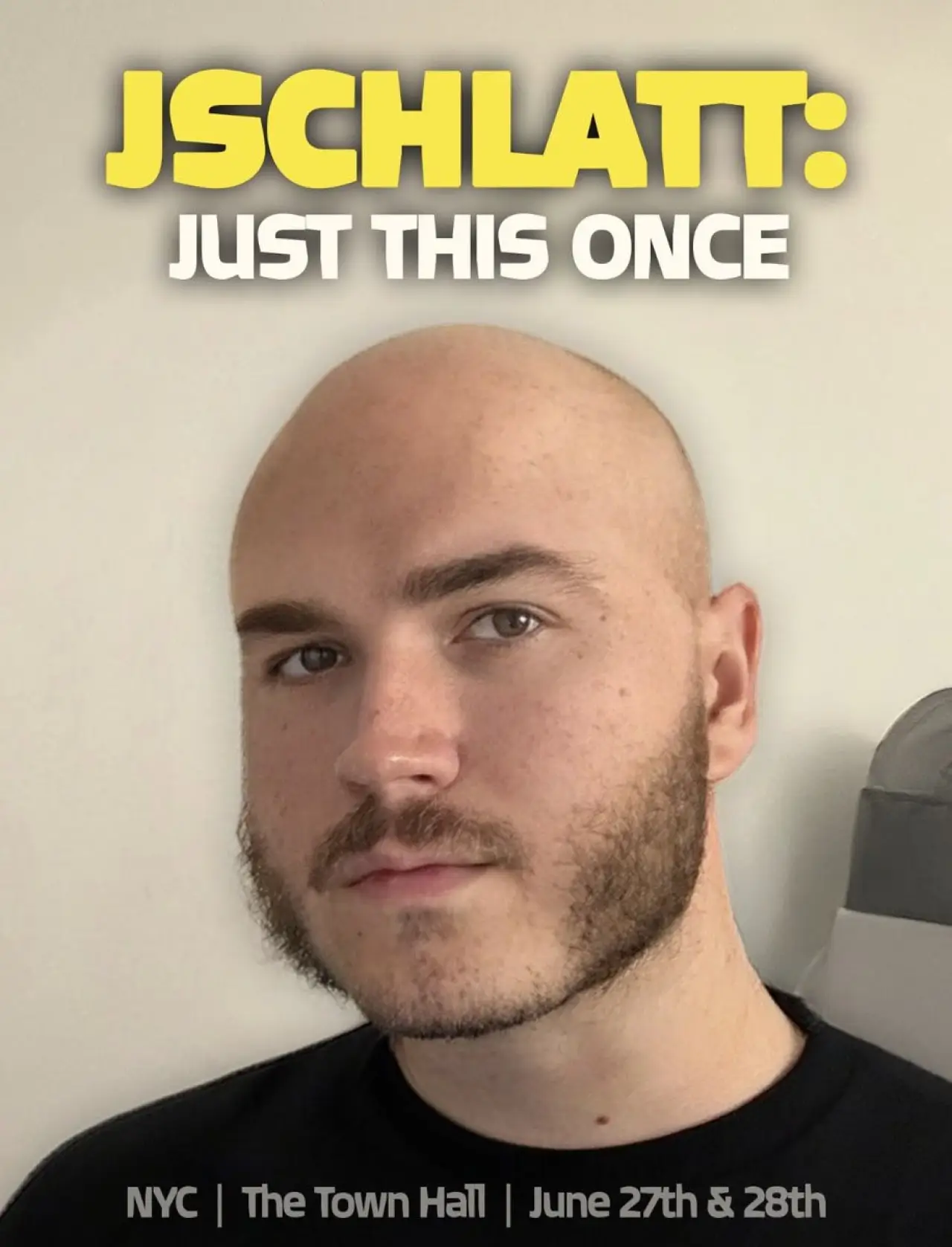 Movie poster "Jschlatt: Just This Once"