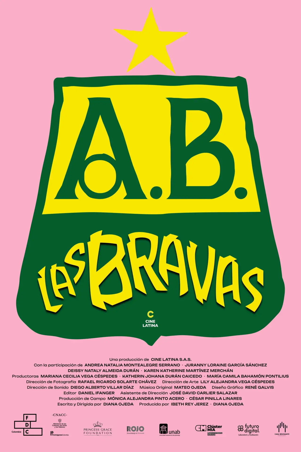 Movie poster "Las Bravas"
