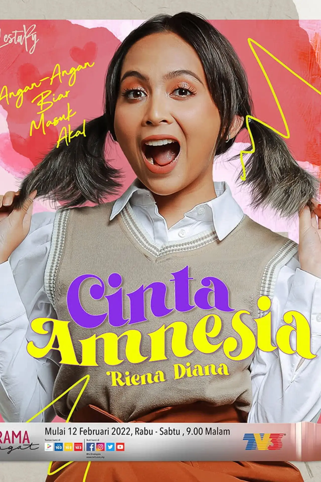 Movie poster "Cinta Amnesia"