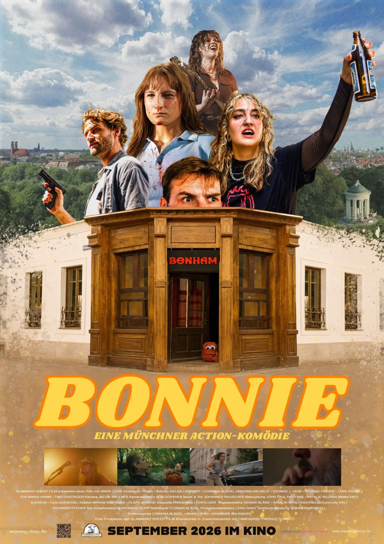 Movie poster "BONNIE - Eine Münchner Action-Komödie"