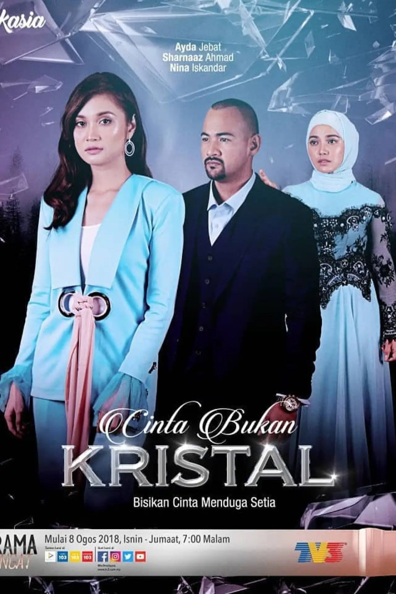 Movie poster "Cinta Bukan Kristal"