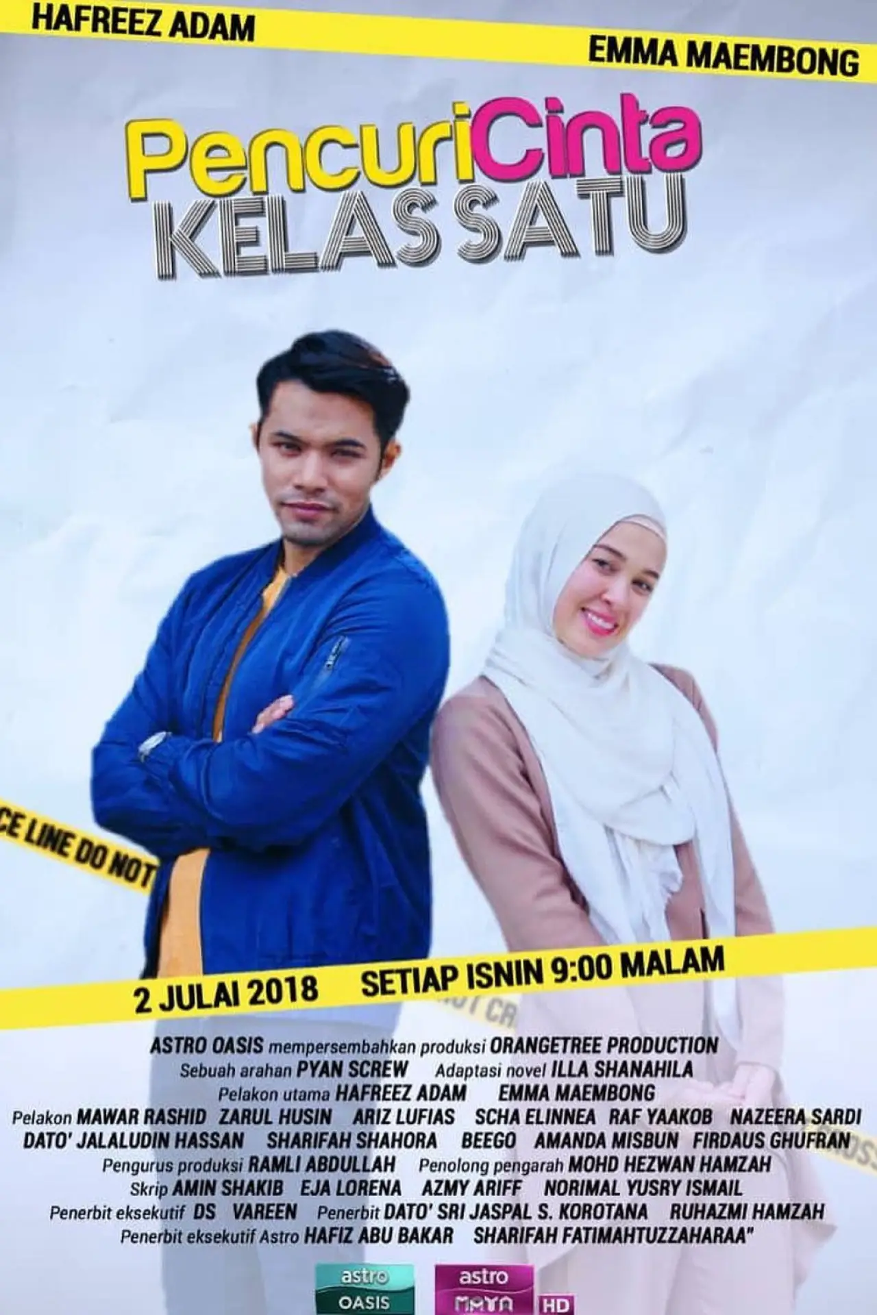Movie poster "Pencuri Cinta Kelas Satu"