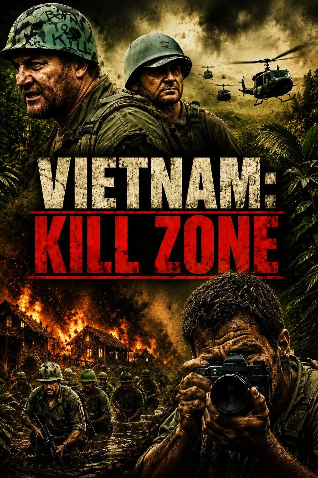 Movie poster "Vietnam: Kill Zone"