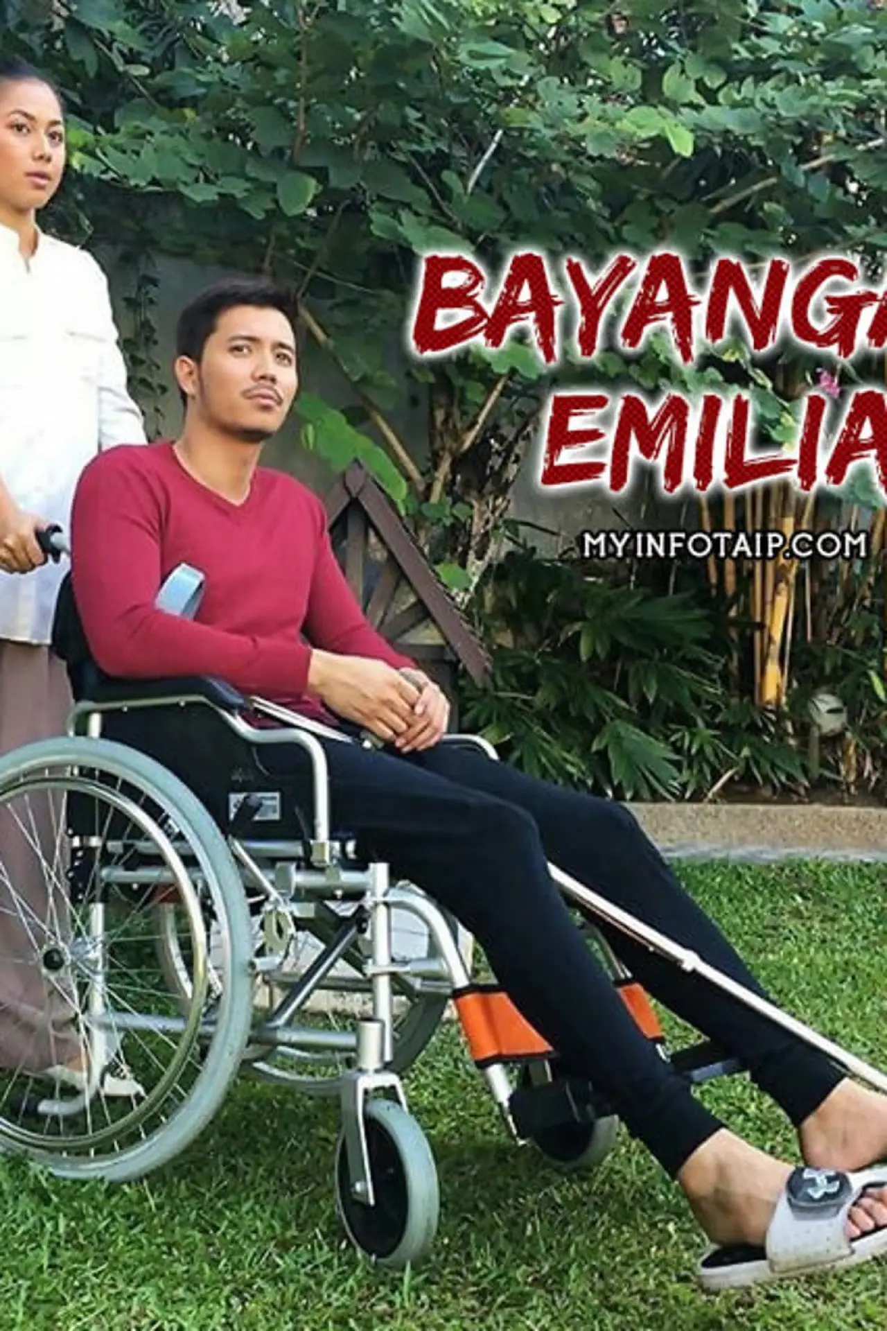 Movie poster "Bayangan Emilia"