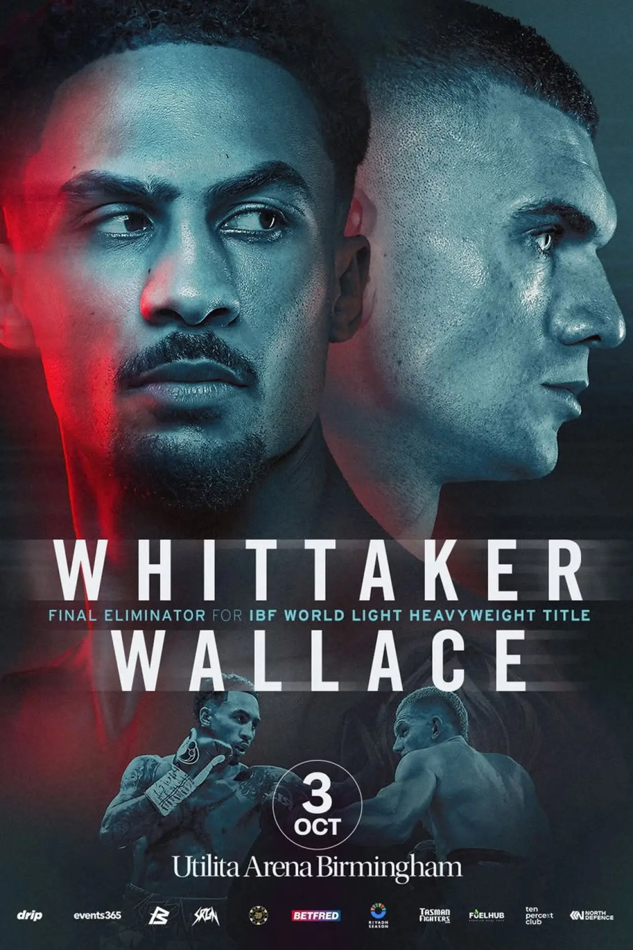 Movie poster "Ben Whittaker vs. Conor Wallace"