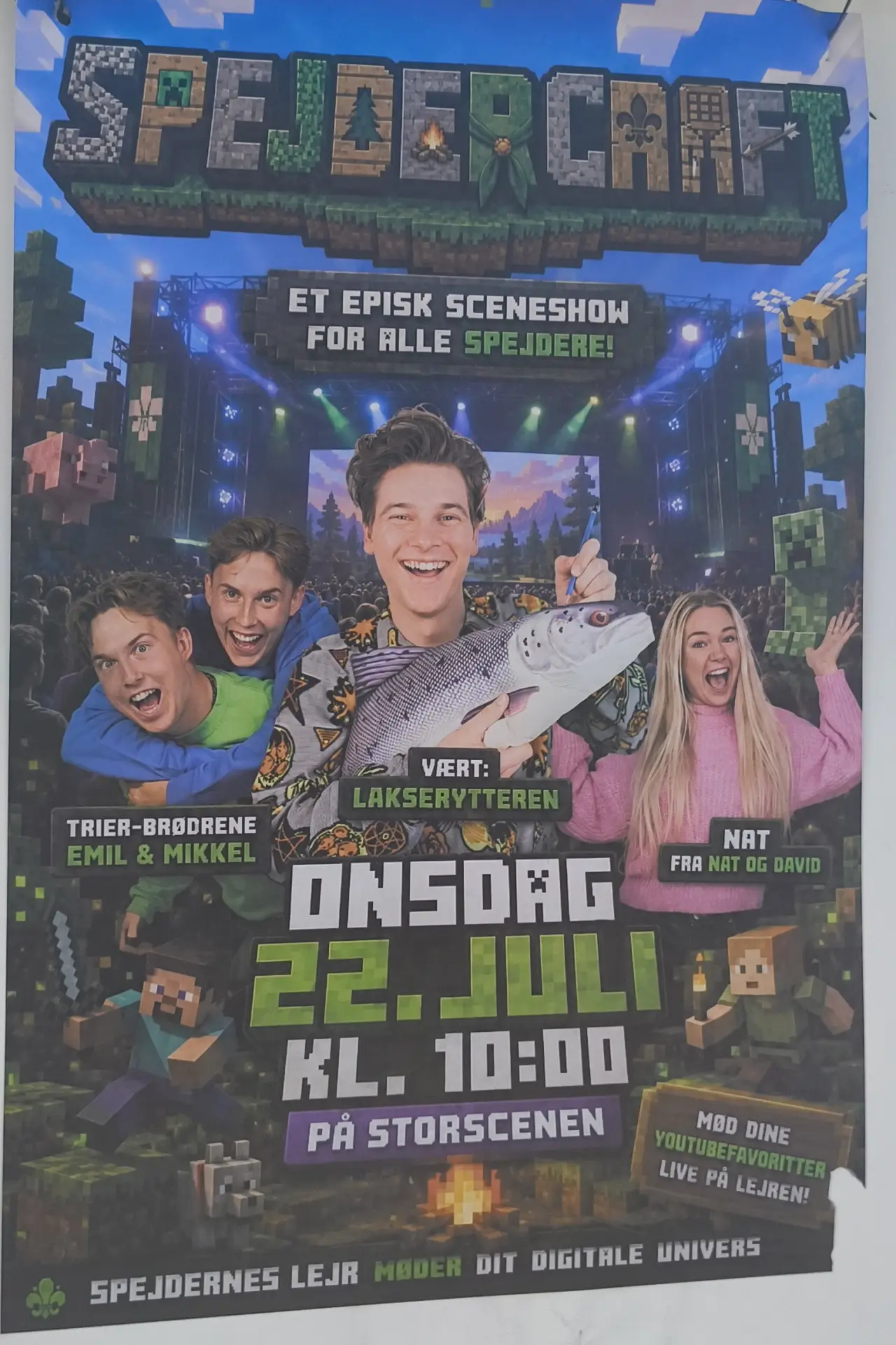 Movie poster "Spejdercraft"