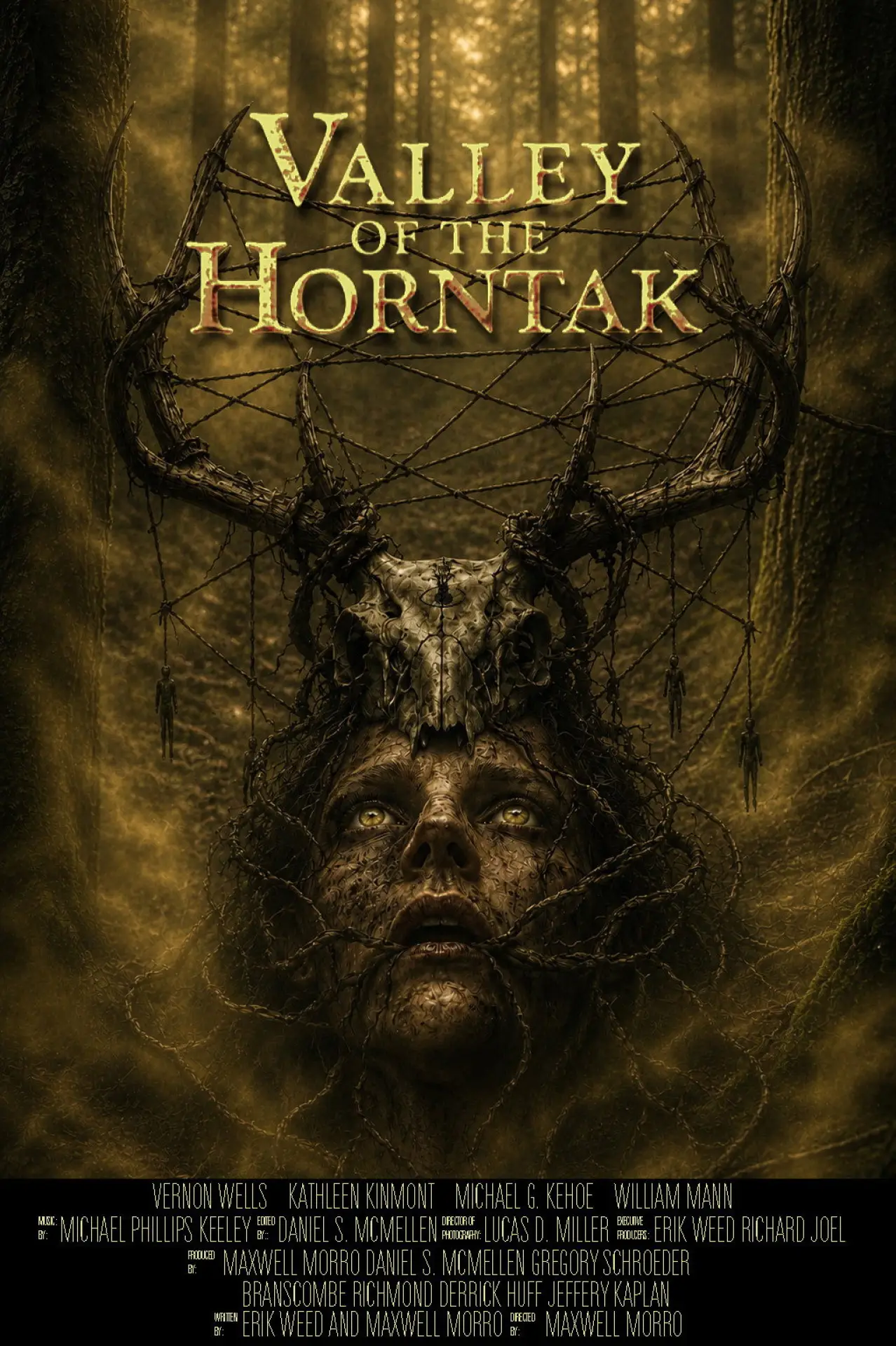 Movie poster "Valley of the Horntak"