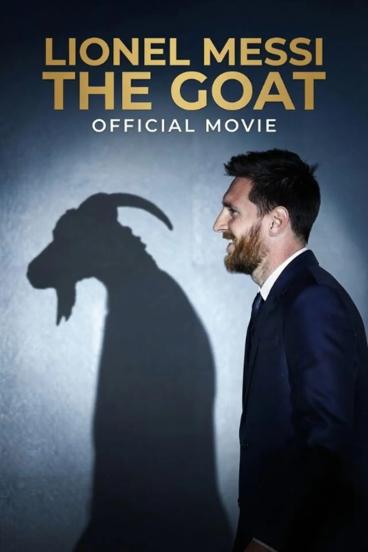Movie poster "Lionel Messi - The GOAT - Official Movie"