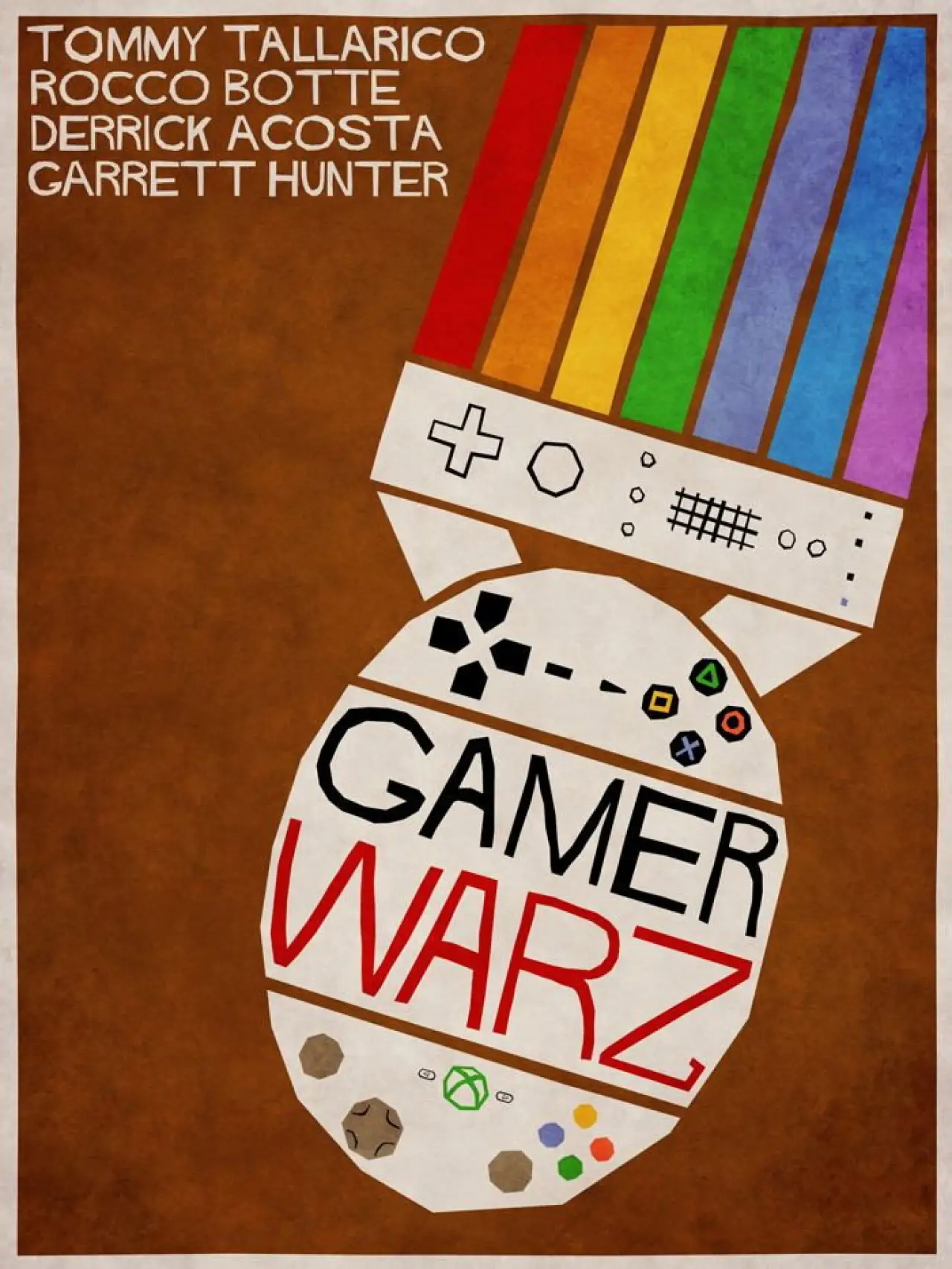 Movie poster "Gamer Warz"