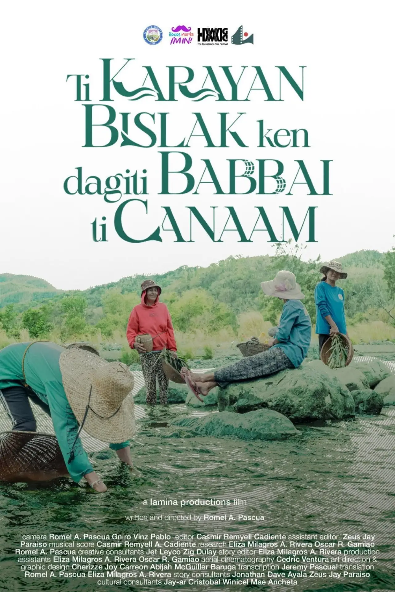 Movie poster "Ti Karayan Bislak ken dagiti Babbai ti Canaam"