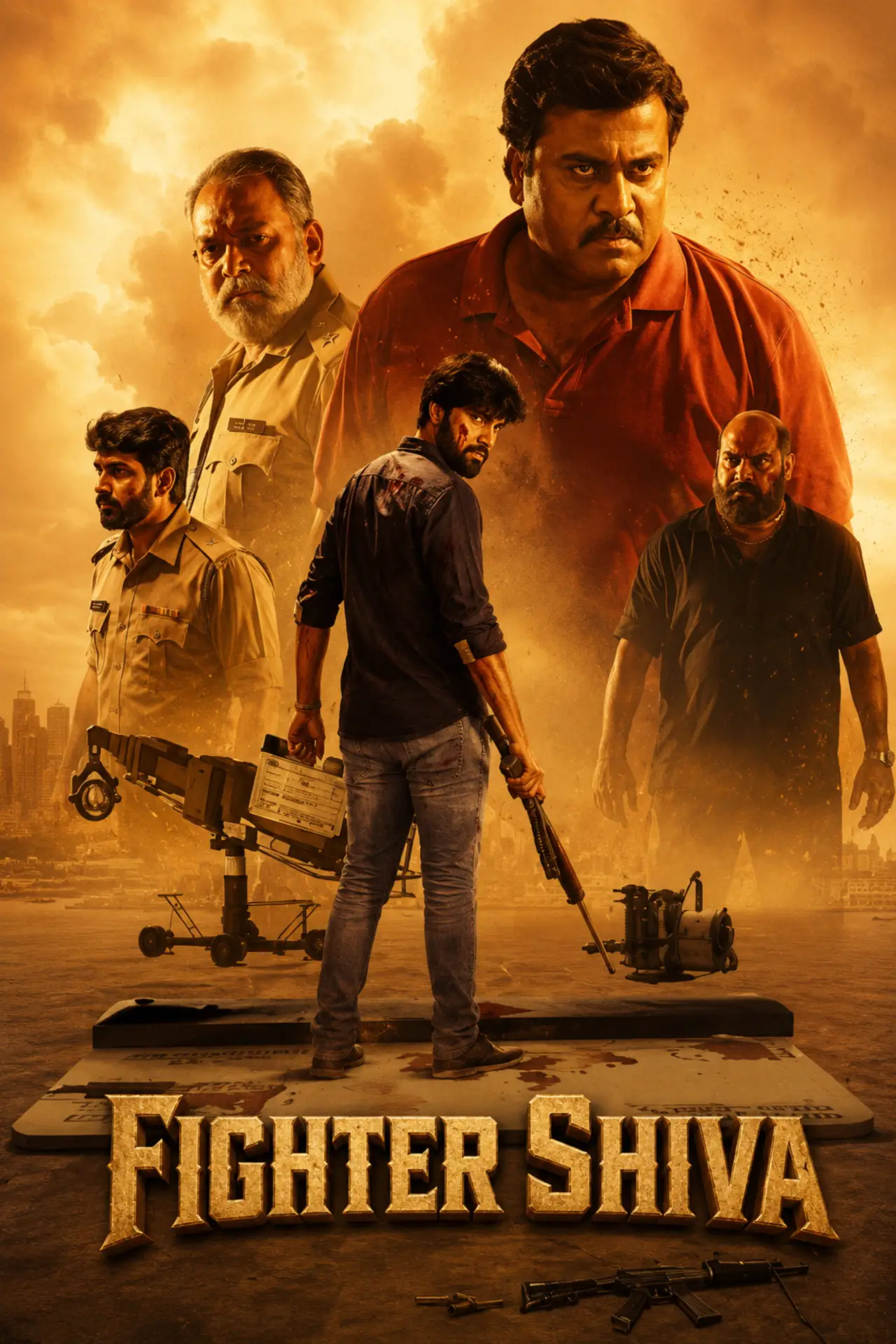 Movie poster "Fighter Shiva"