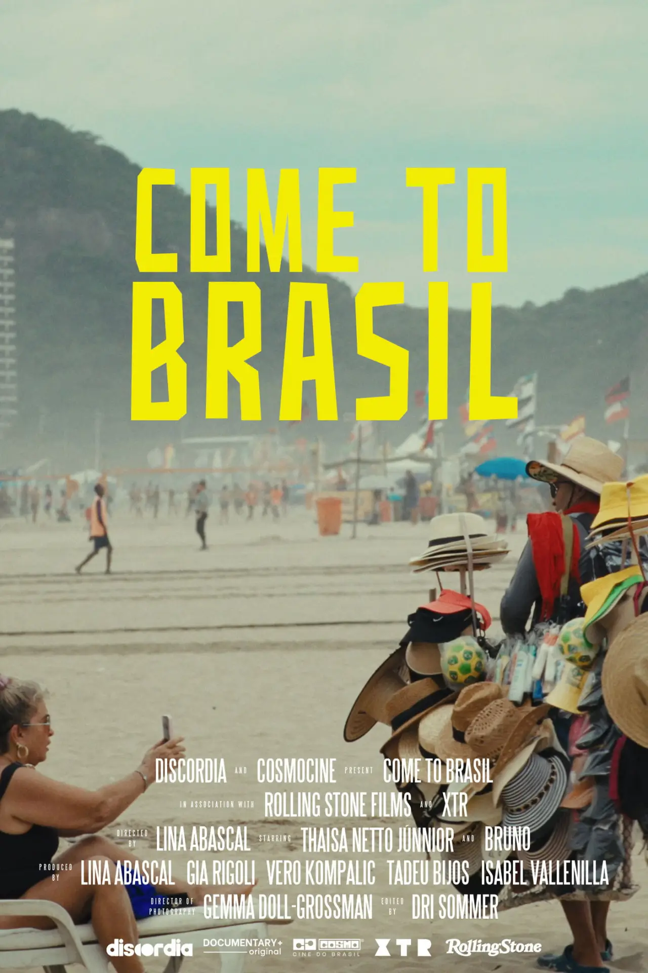 Movie poster "Come to Brasil"