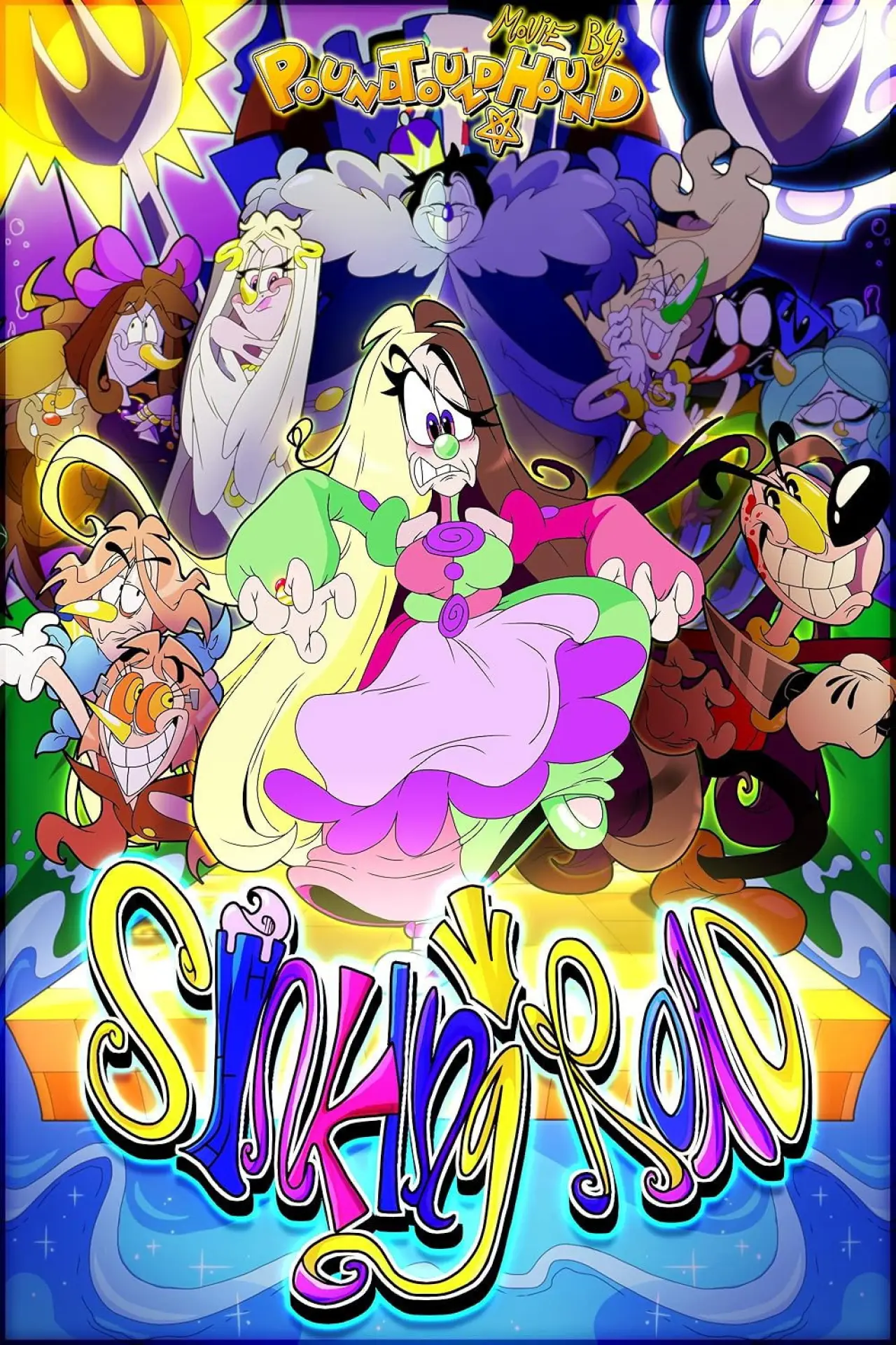 Movie poster "Sinking Road"