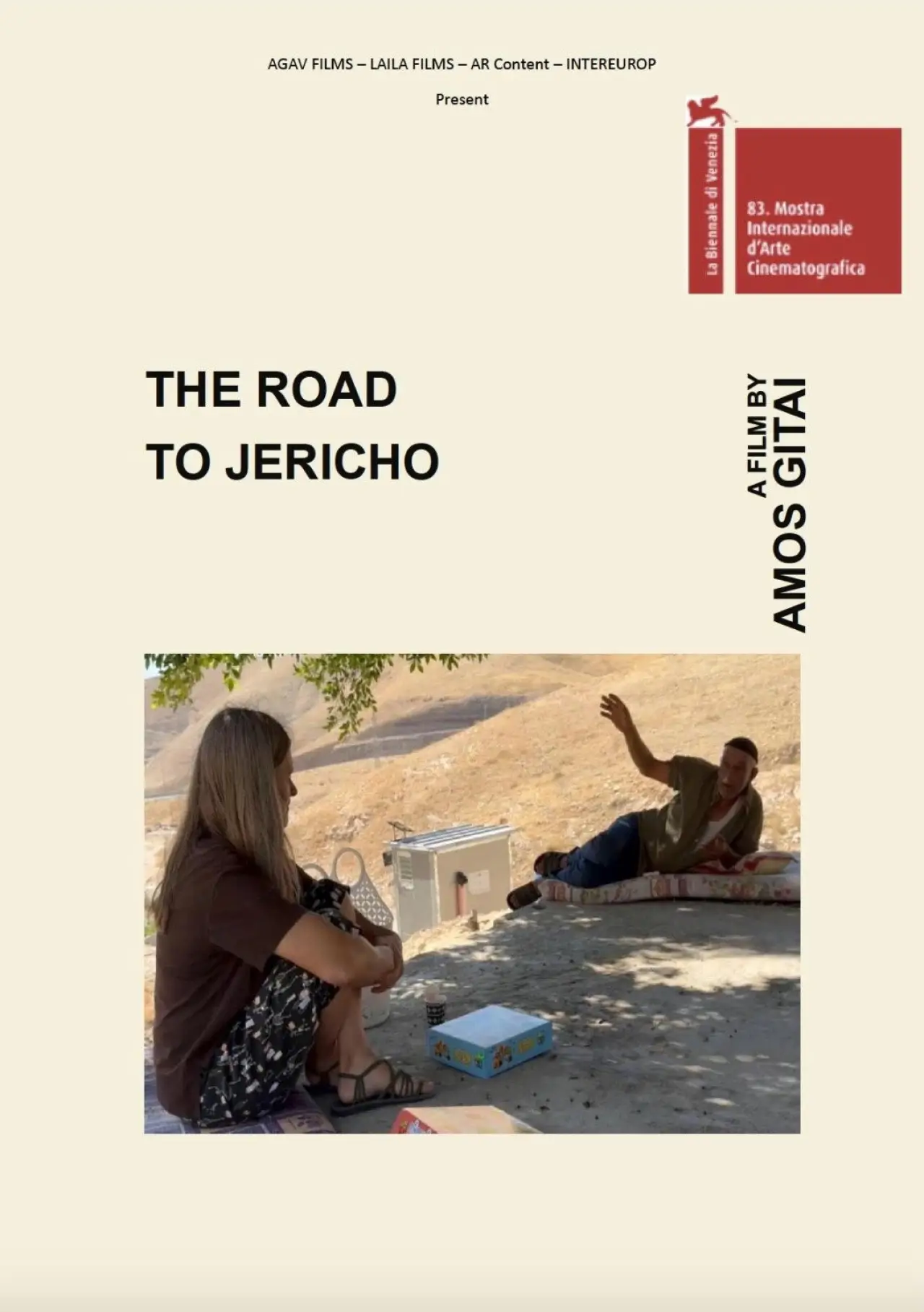 Movie poster "The Road to Jericho"