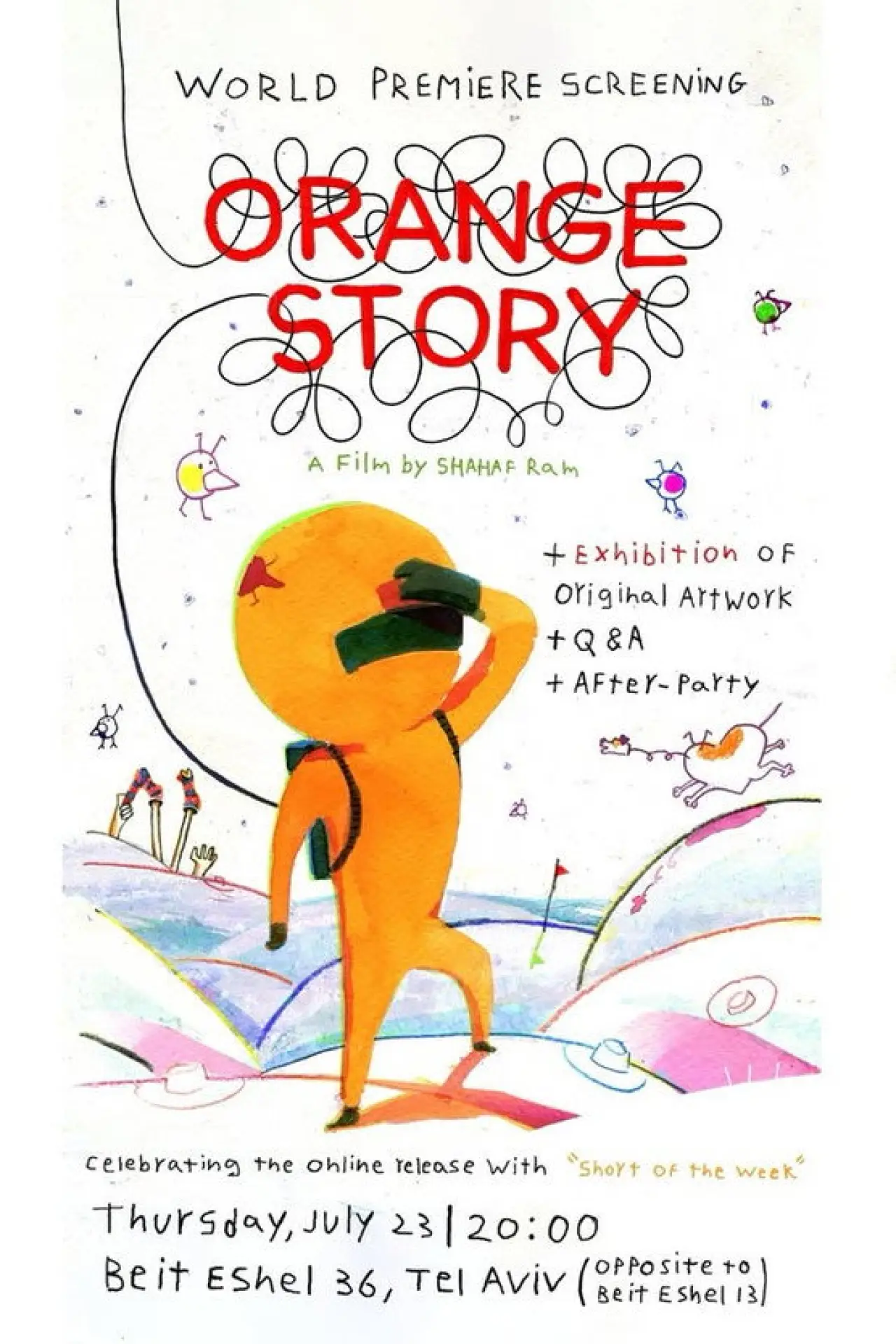 Movie poster "Orange Story"