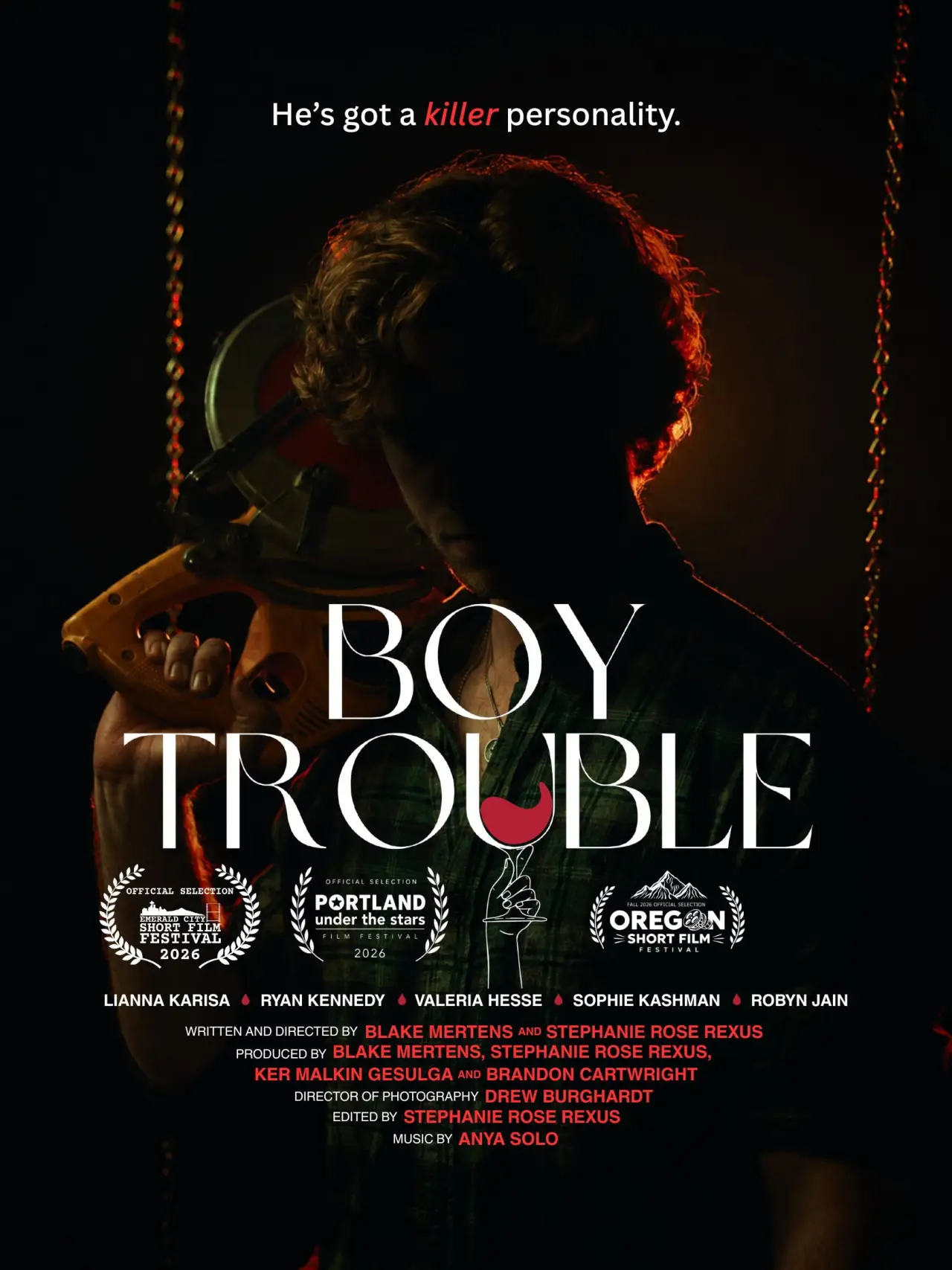 Movie poster "Boy Trouble"