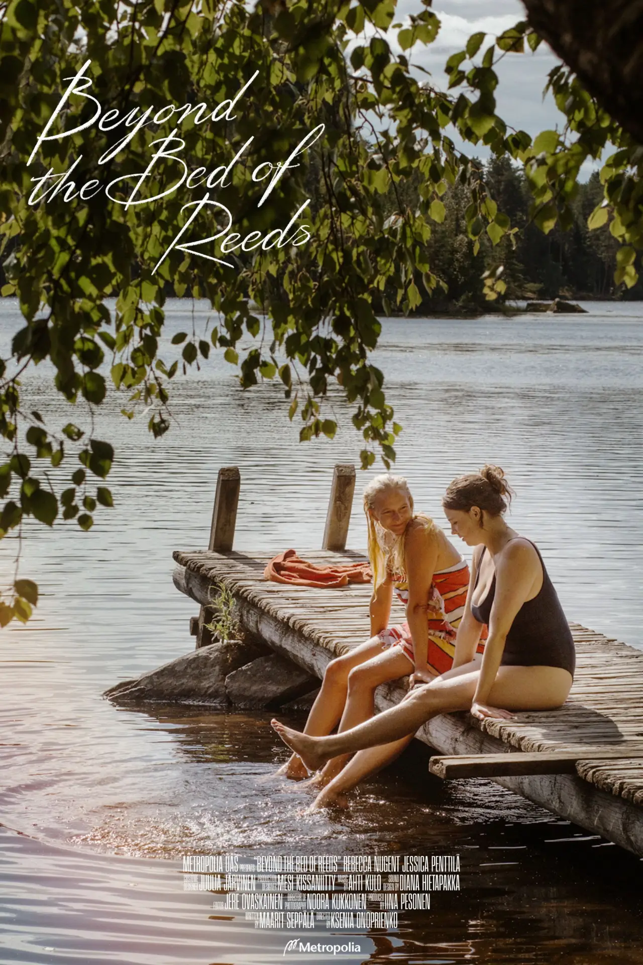 Movie poster "Näkillä on limaiset hiukset"