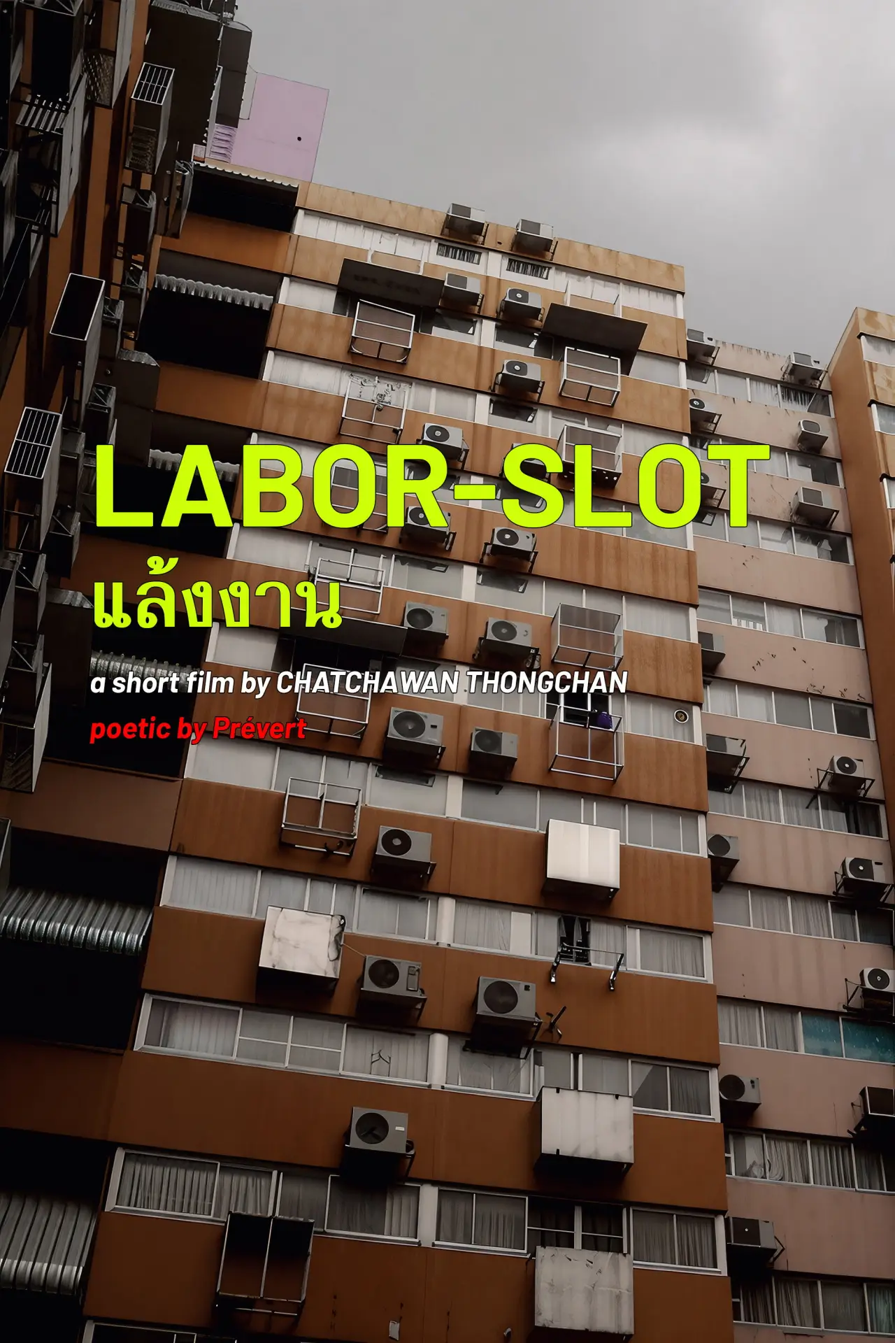 Movie poster "LABOR-SLOT"