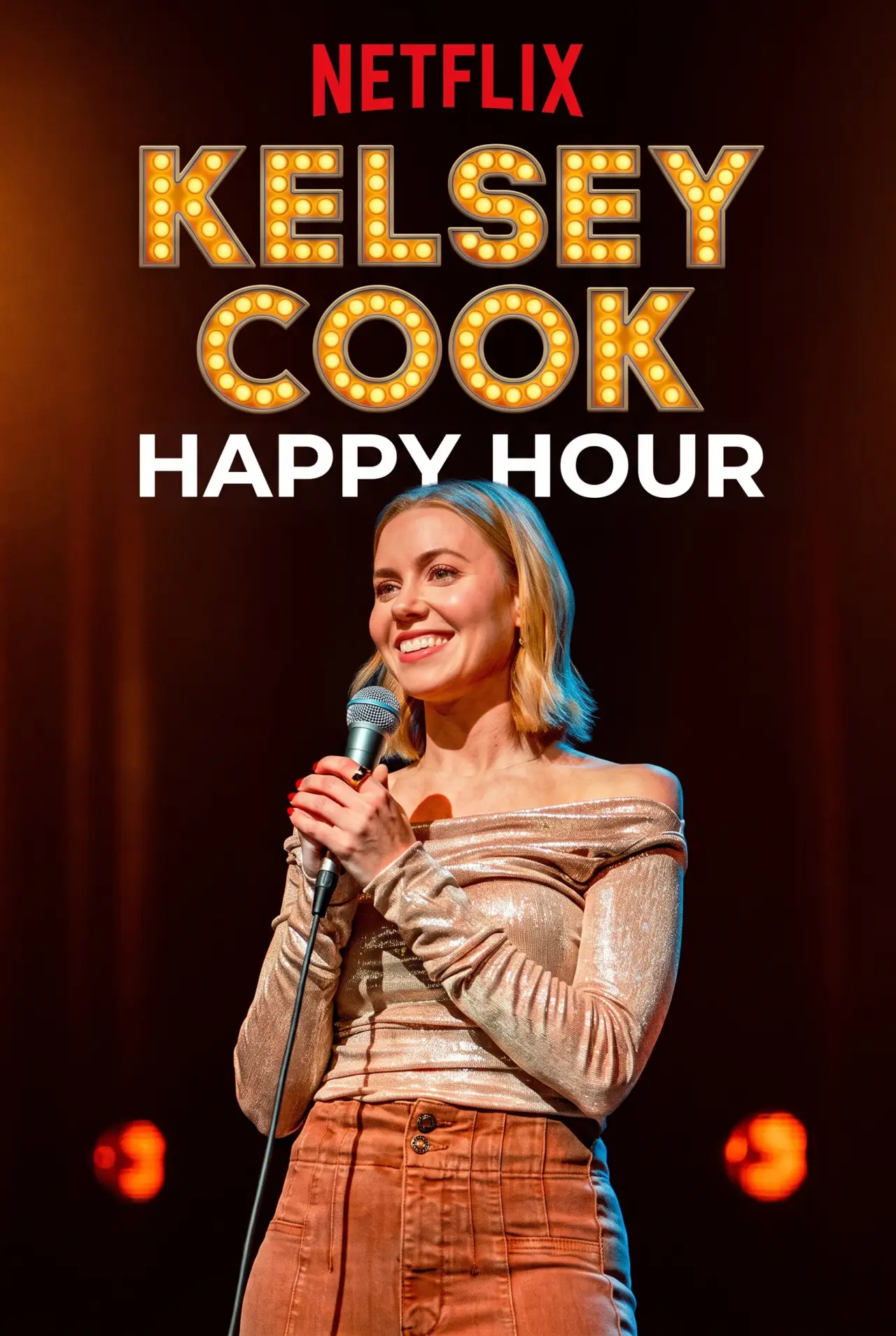 Movie poster "Kelsey Cook: Happy Hour"