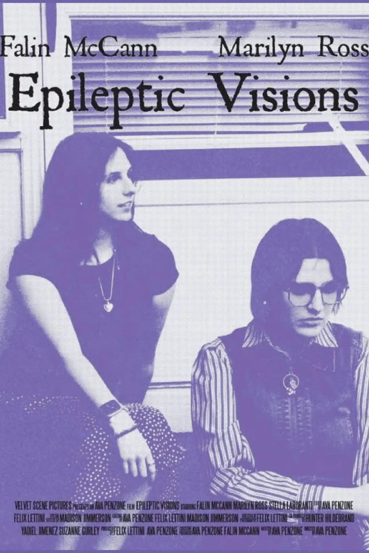 Movie poster "Epileptic Visions"