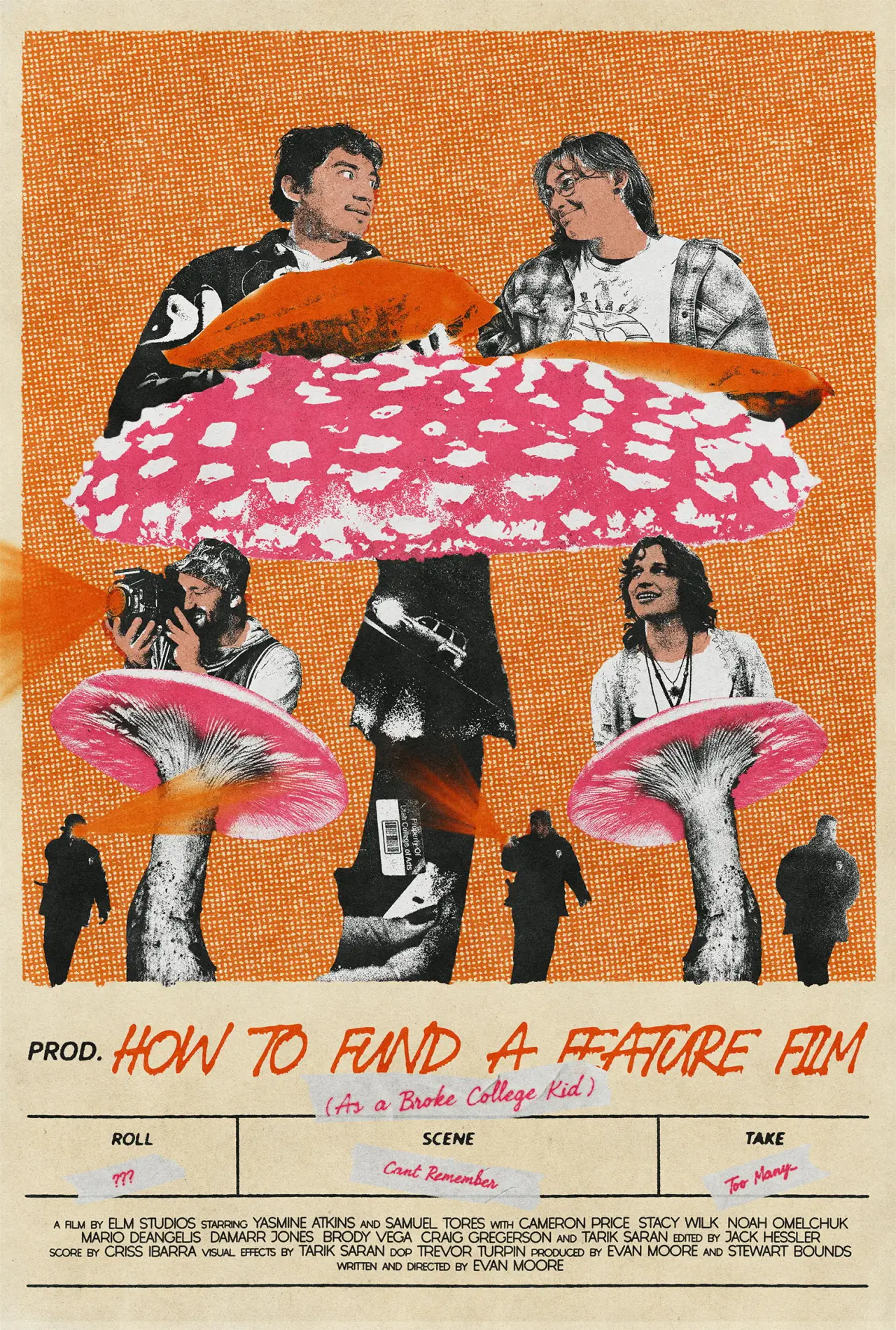 Movie poster "How To Fund A Feature Film (As A Broke College Kid)"