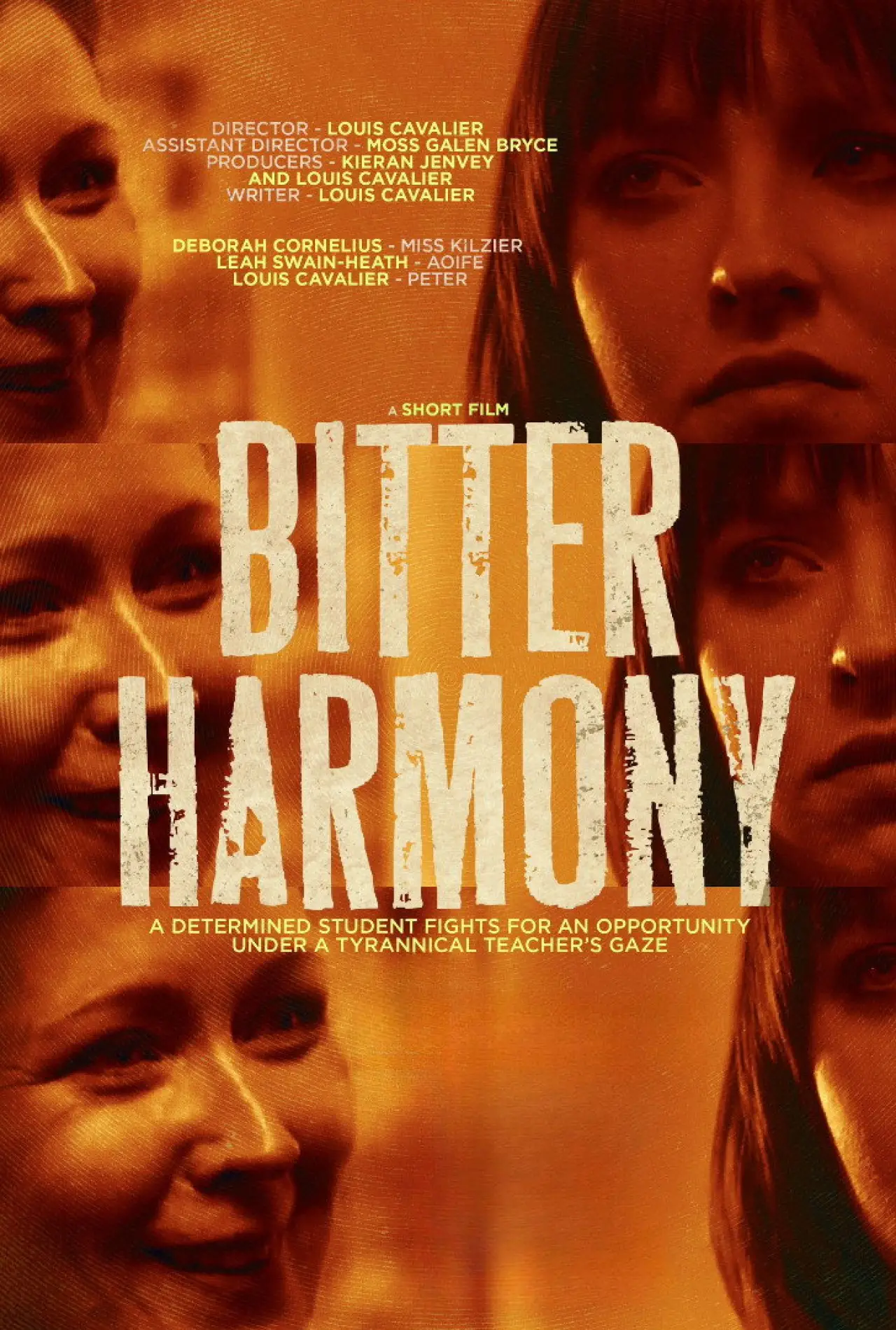 Movie poster "Bitter Harmony"