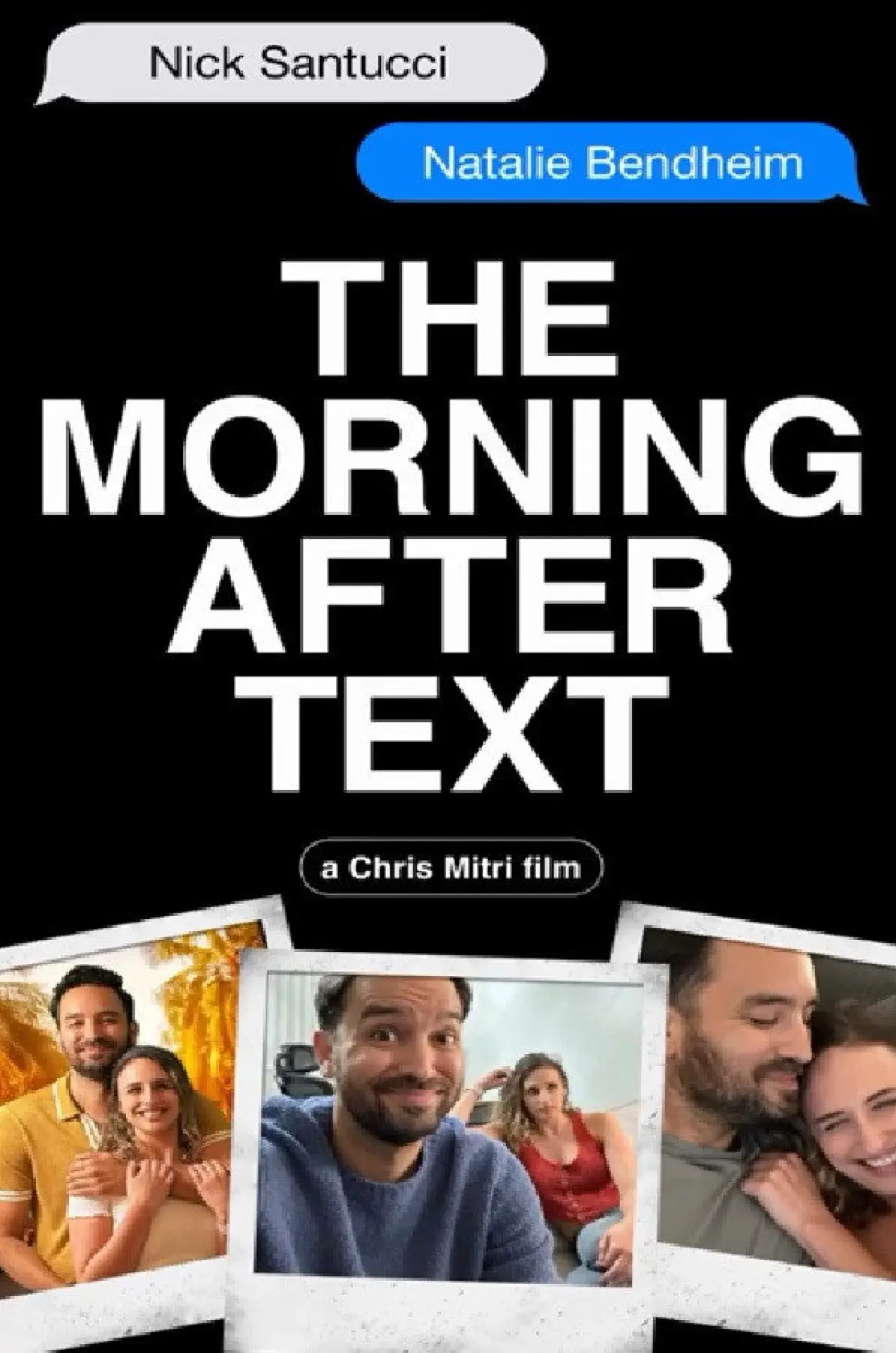 Movie poster "The Morning After Text"