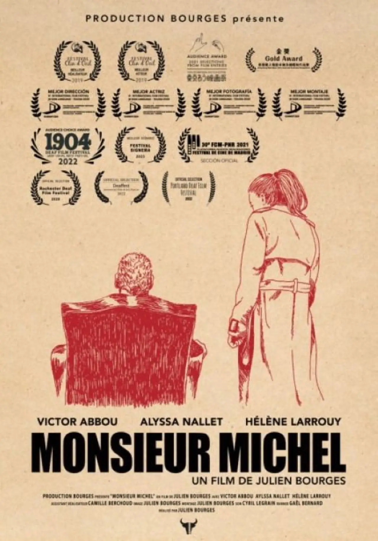 Movie poster "Monsieur Michel"