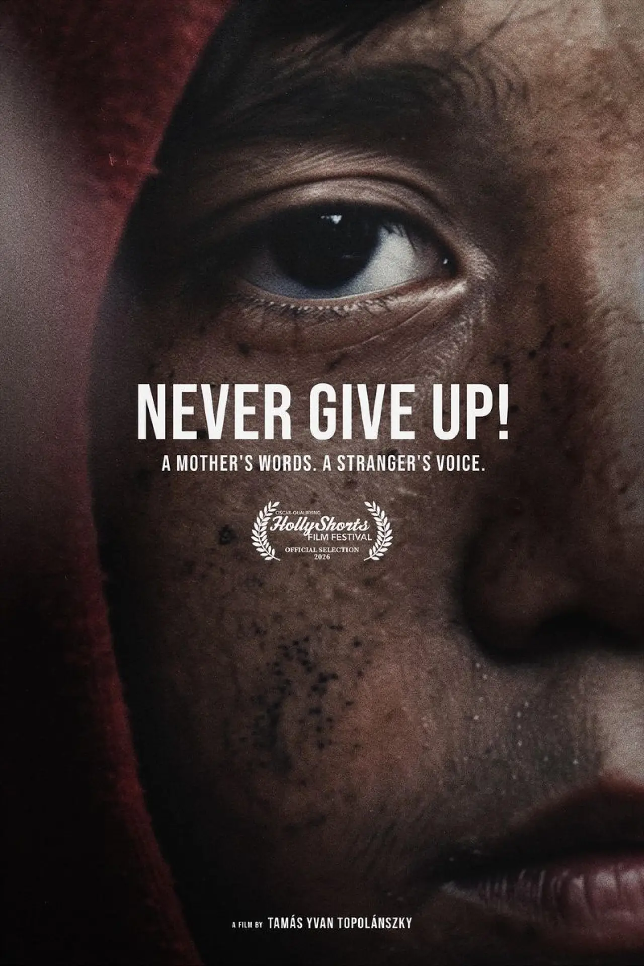 Movie poster "Never Give Up!"