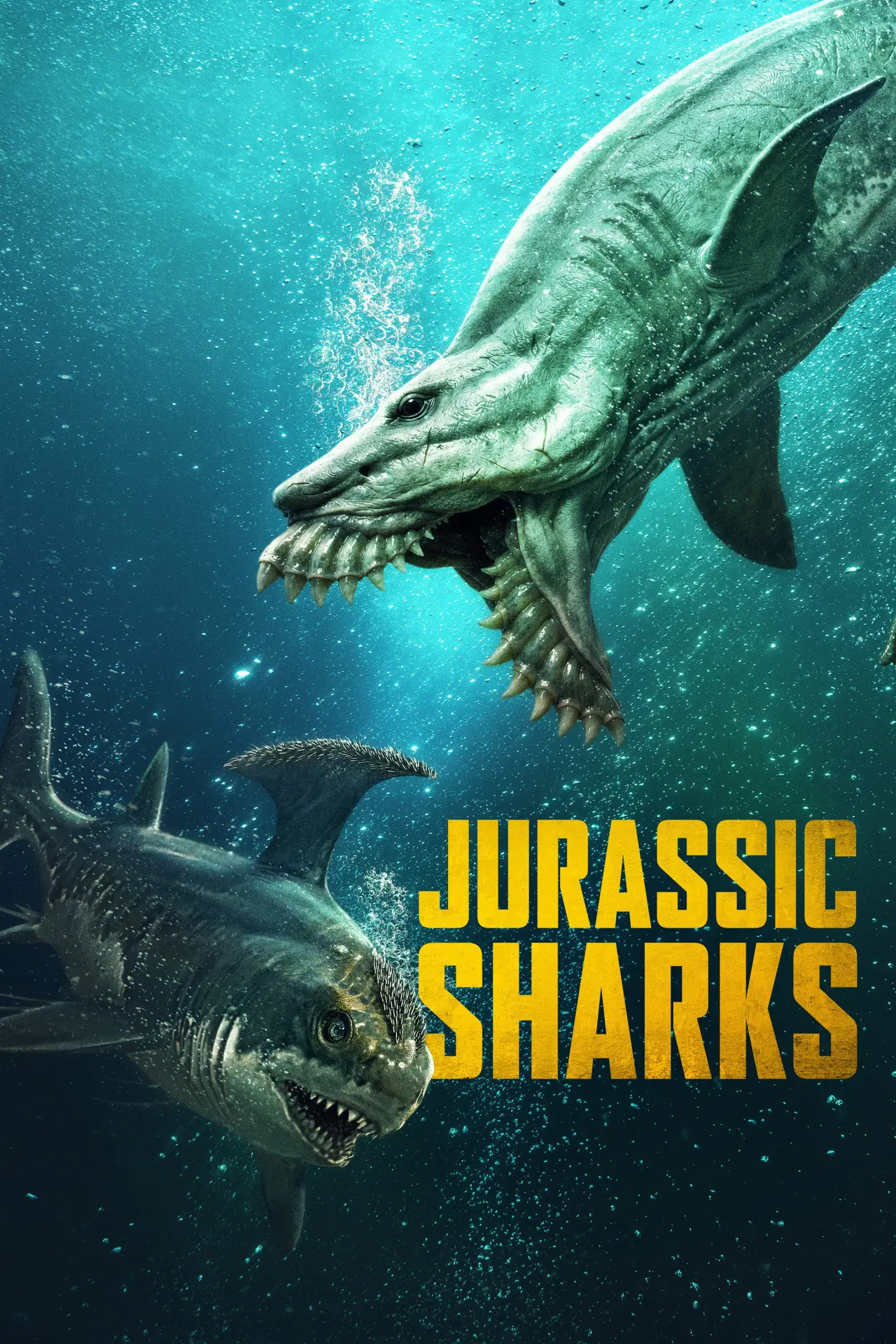 Movie poster "Jurassic Sharks"