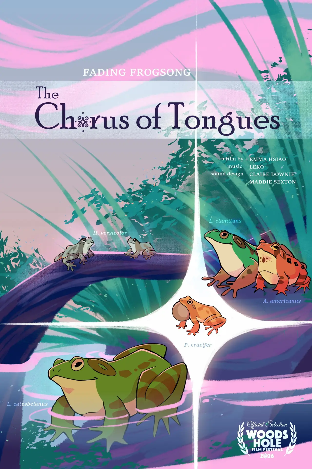 Movie poster "The Chorus of Tongues"