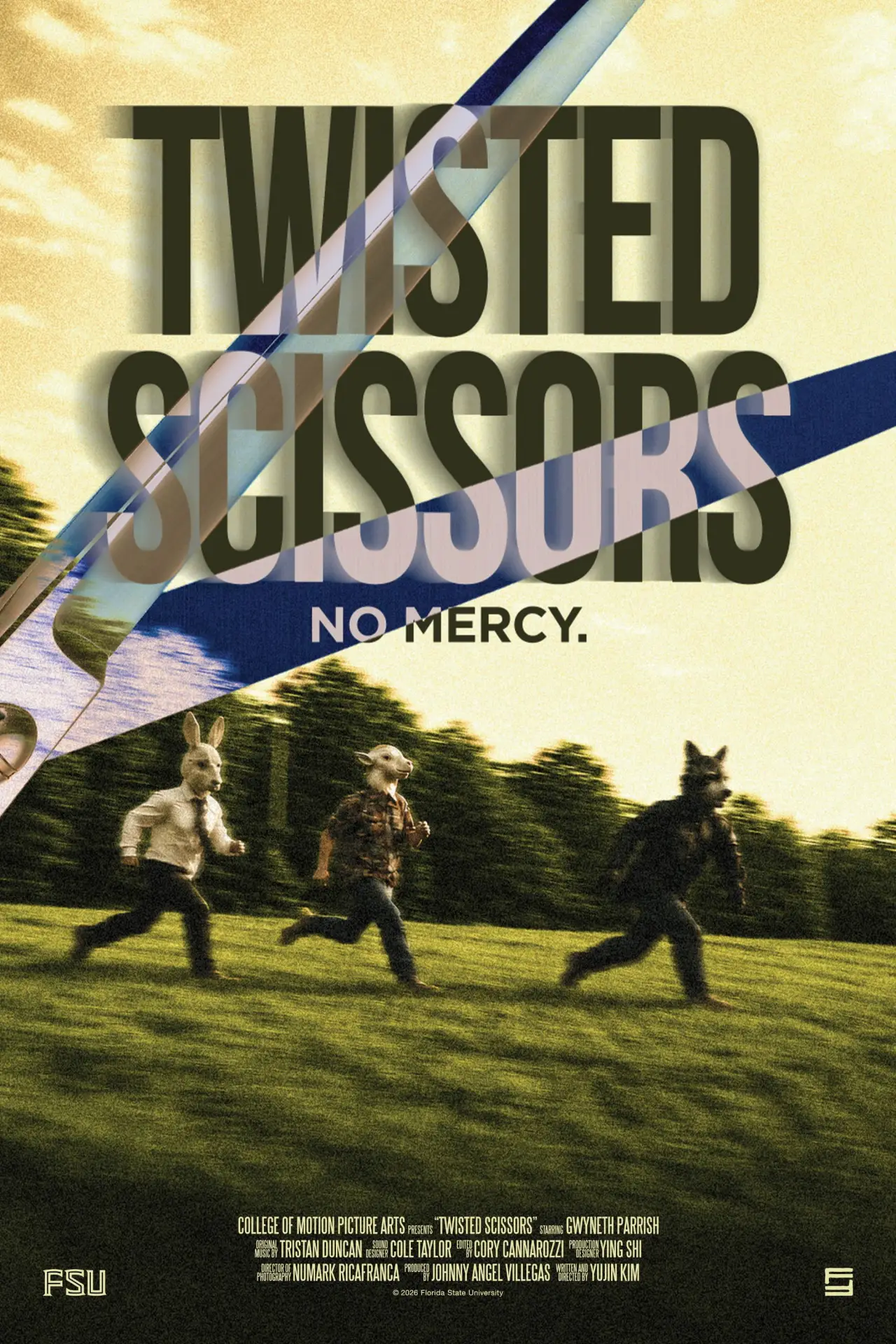Movie poster "Twisted Scissors"