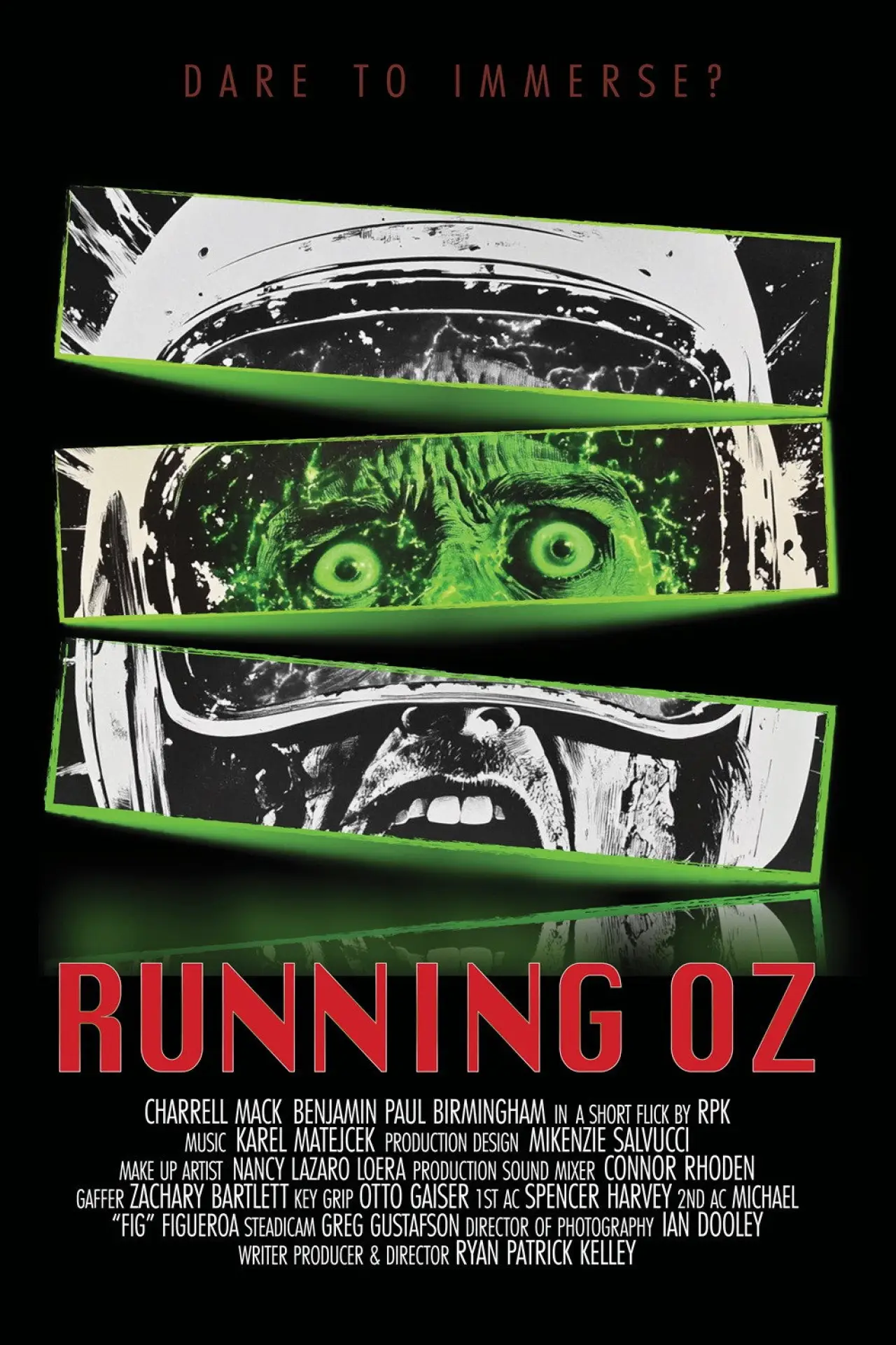 Movie poster "Running Oz"