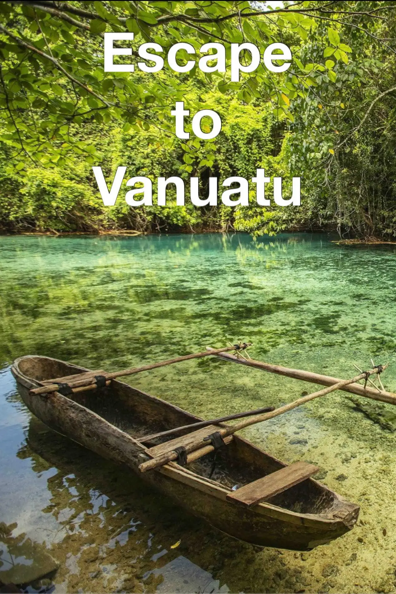 Movie poster "Escape to Vanuatu"