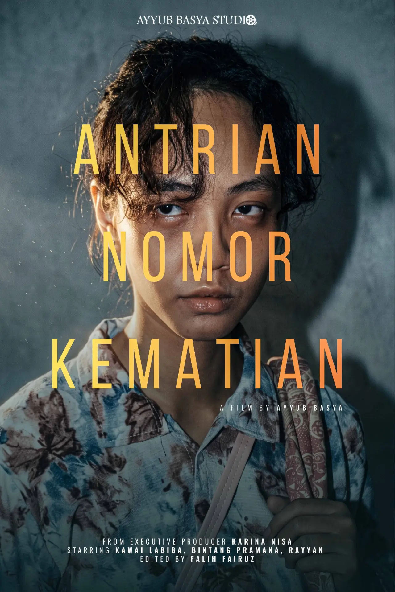 Movie poster "Antrian Nomor Kematian"