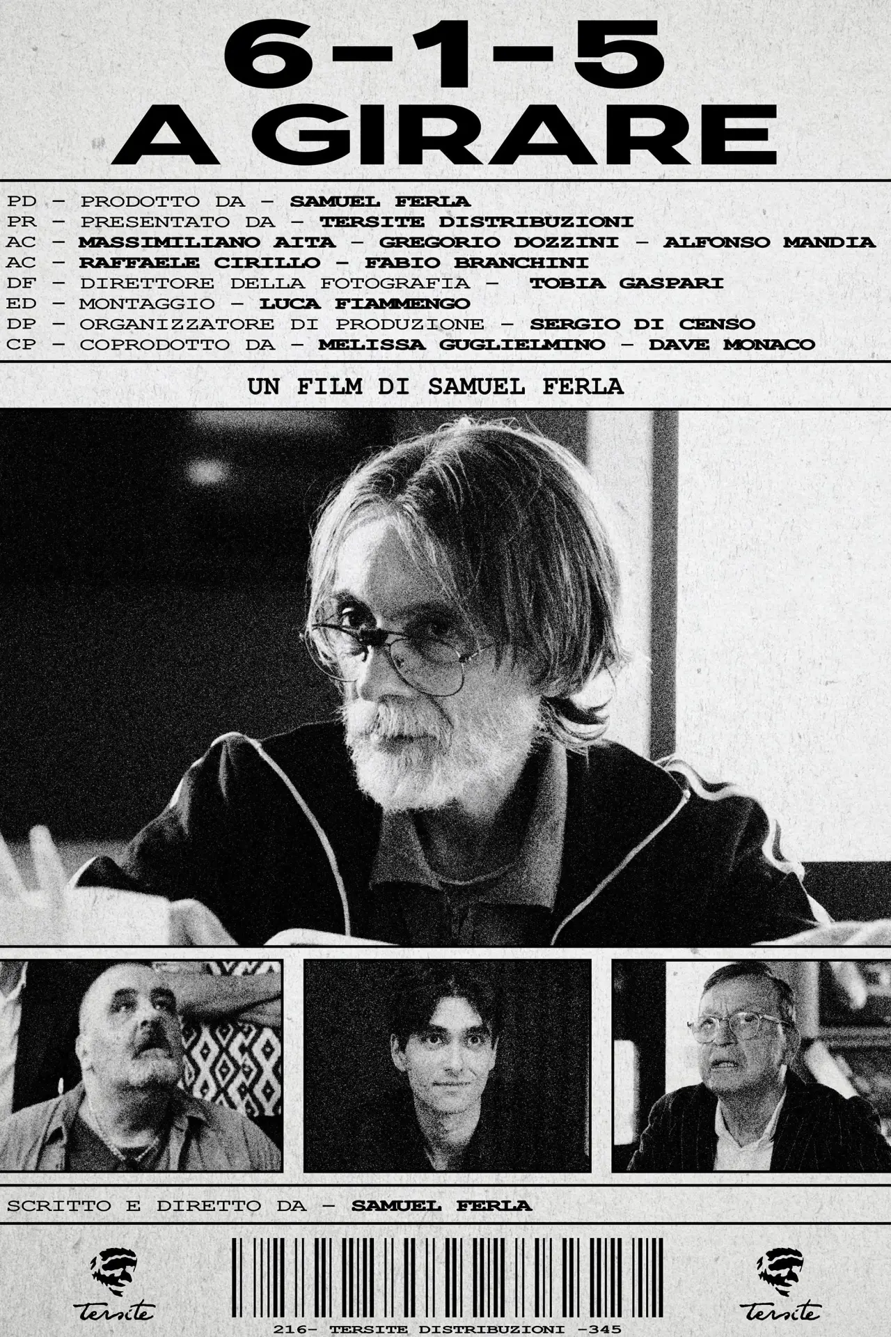 Movie poster "6-1-5 a girare"